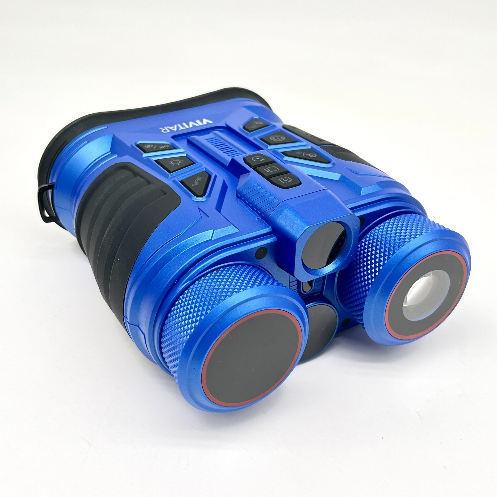 VIVITAR 18X Zoom Digital Camera Binocular With Night Vision Mode – Blue