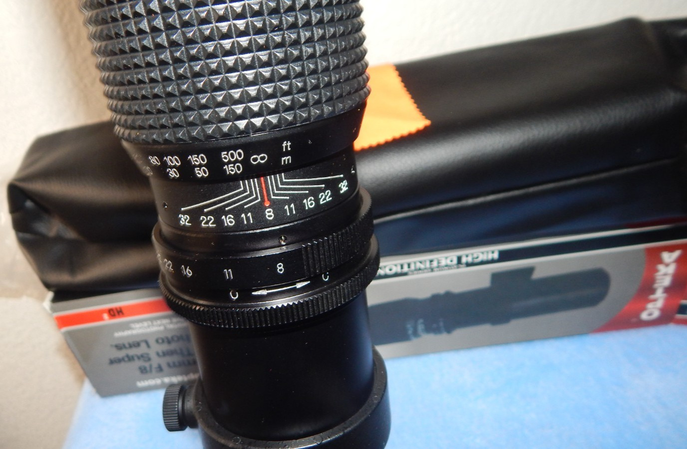 New OPTEKA 500mm f/8 Preset Telephoto Lens HD2 High Definition Platinum Series
