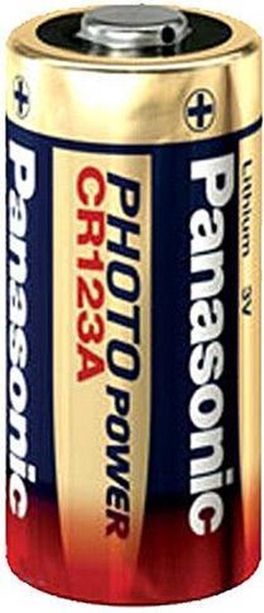 2 Pack Panasonic CR123A 123 3V Lithium Battery SEALED