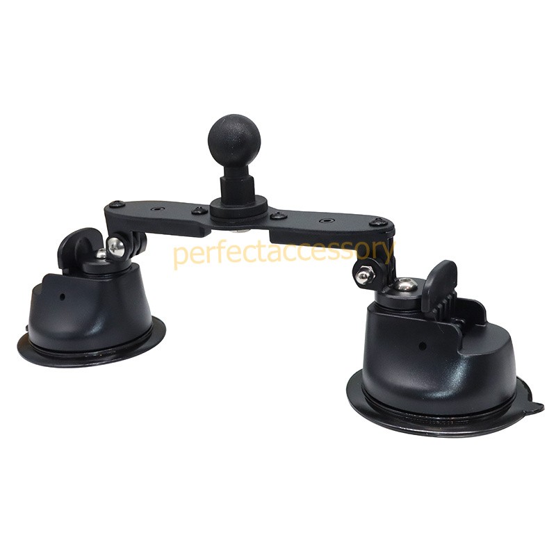 Car Suction Cup Mount Bracket+Selfie Stick For Insta360 X5 X4 X3 X2 DJI Camera