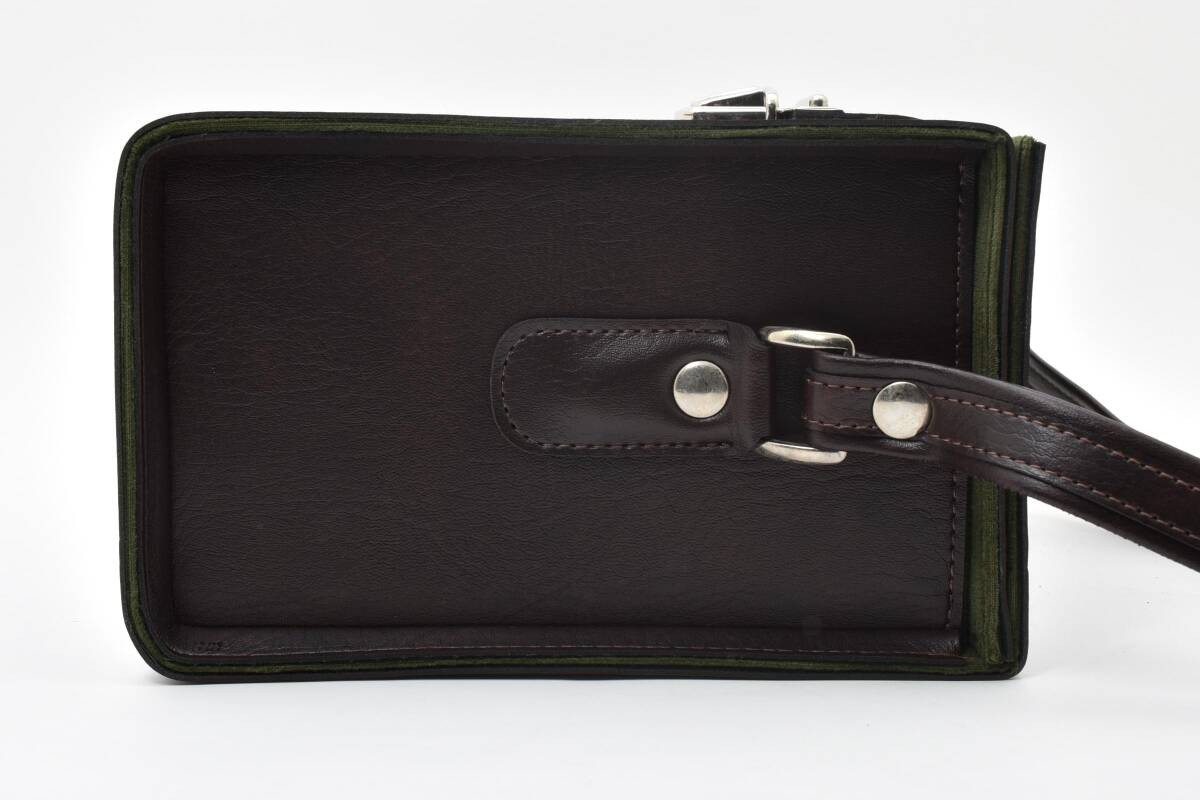 [NEW]Canon Vintage Camera Bag Brown Leather Shoulder Bag Original Case Japan