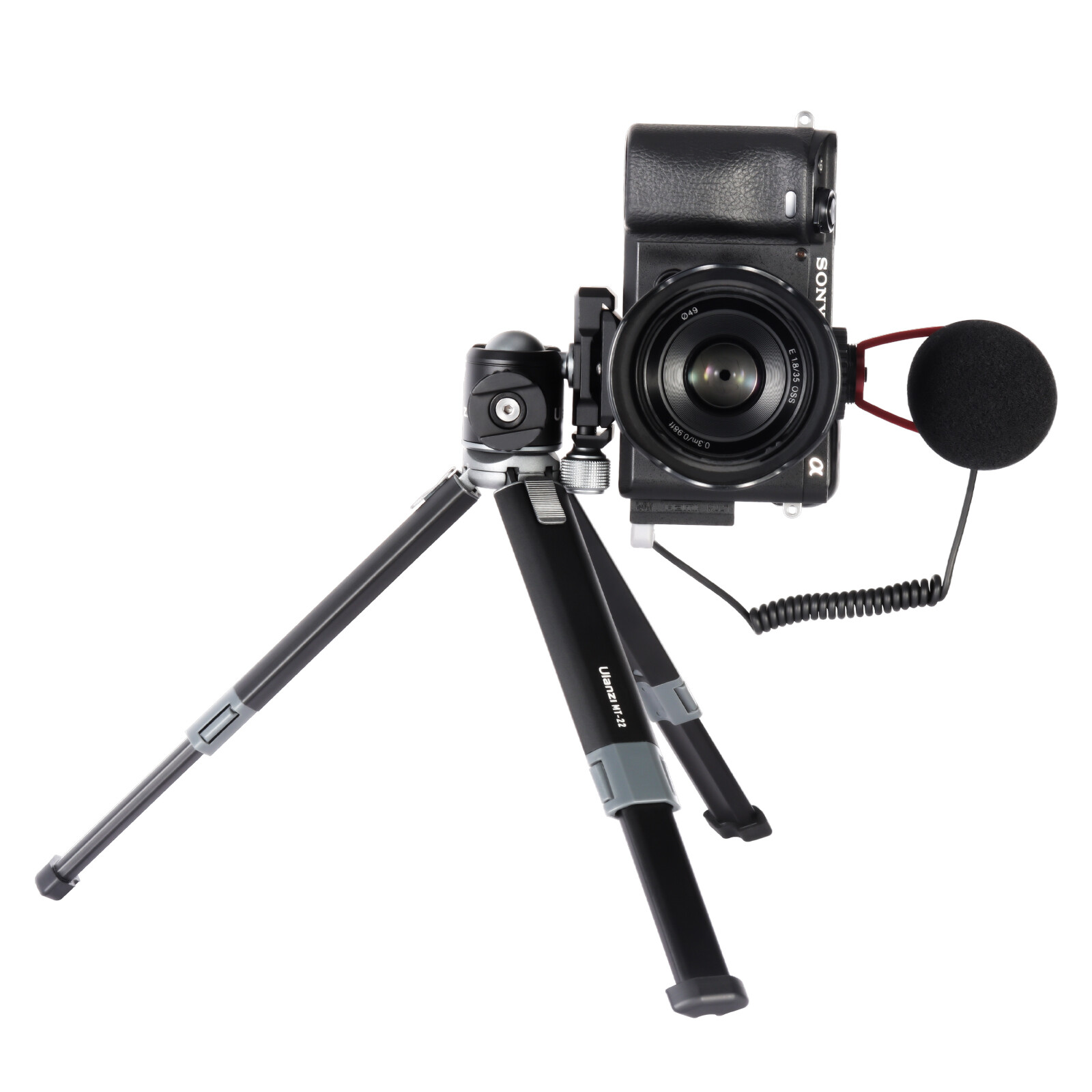 Ulanzi MT-24 Metal Table Tripod with Cold Shoe for DSLR Camera Phone