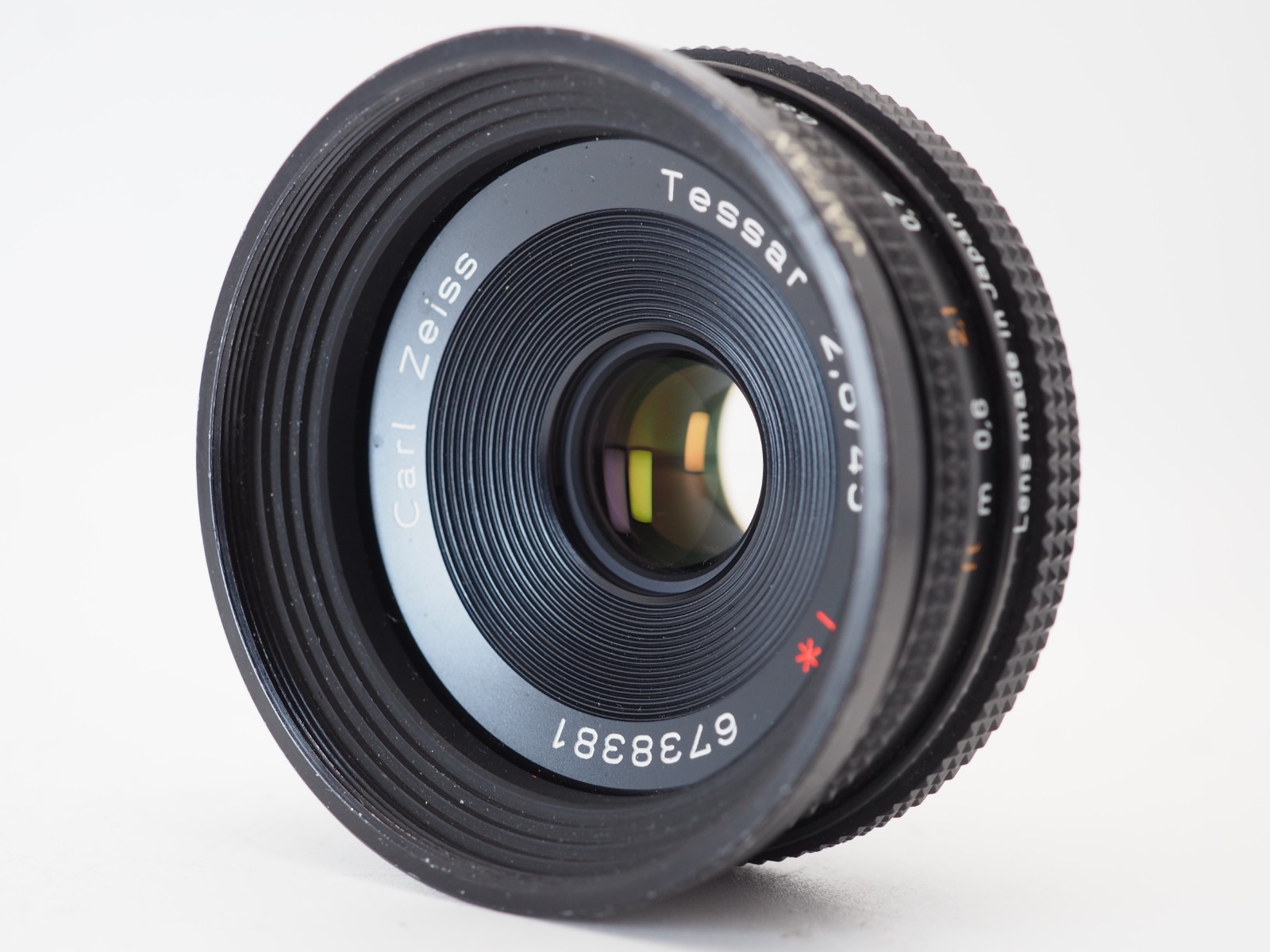 Contax Carl Zeiss Tessar T 45mm F2.8 AEJ MF Pancake Lens J165