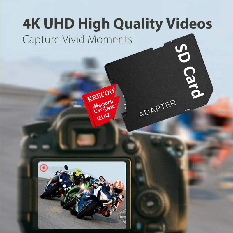 High Speed Memory Card 1tb 2tb Micro Sd Card Class 10 Xc Tf Card Adapter