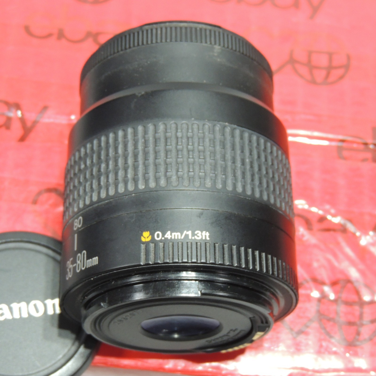 Canon Zoom Lens EF 35-80mm f/4-5.6 III Lens 52mm | Made in Taiwan
