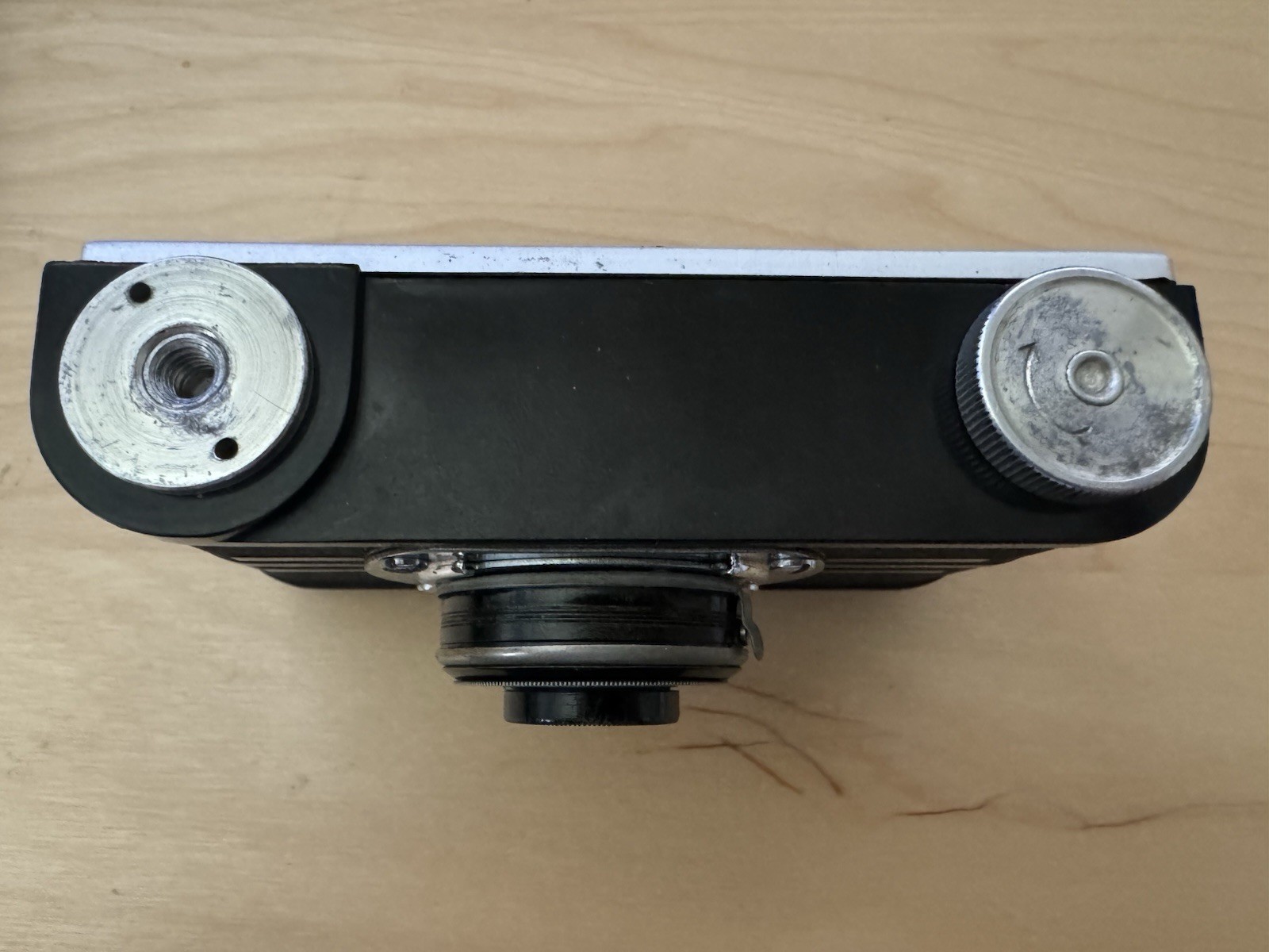 Vintage Argus Model A 35mm Camera f/4.5 Anastigmat 1930s Bakelite Art Deco As-is
