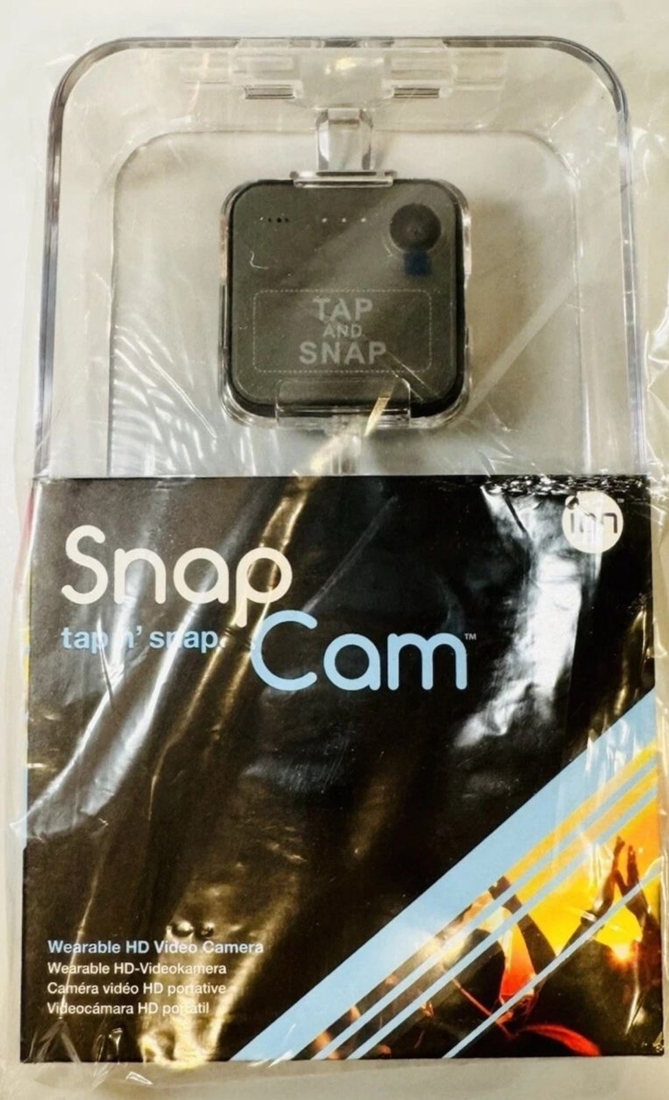 iON Camera SnapCam Wearable HD Camera with Wi-Fi & Bluetooth (Black)