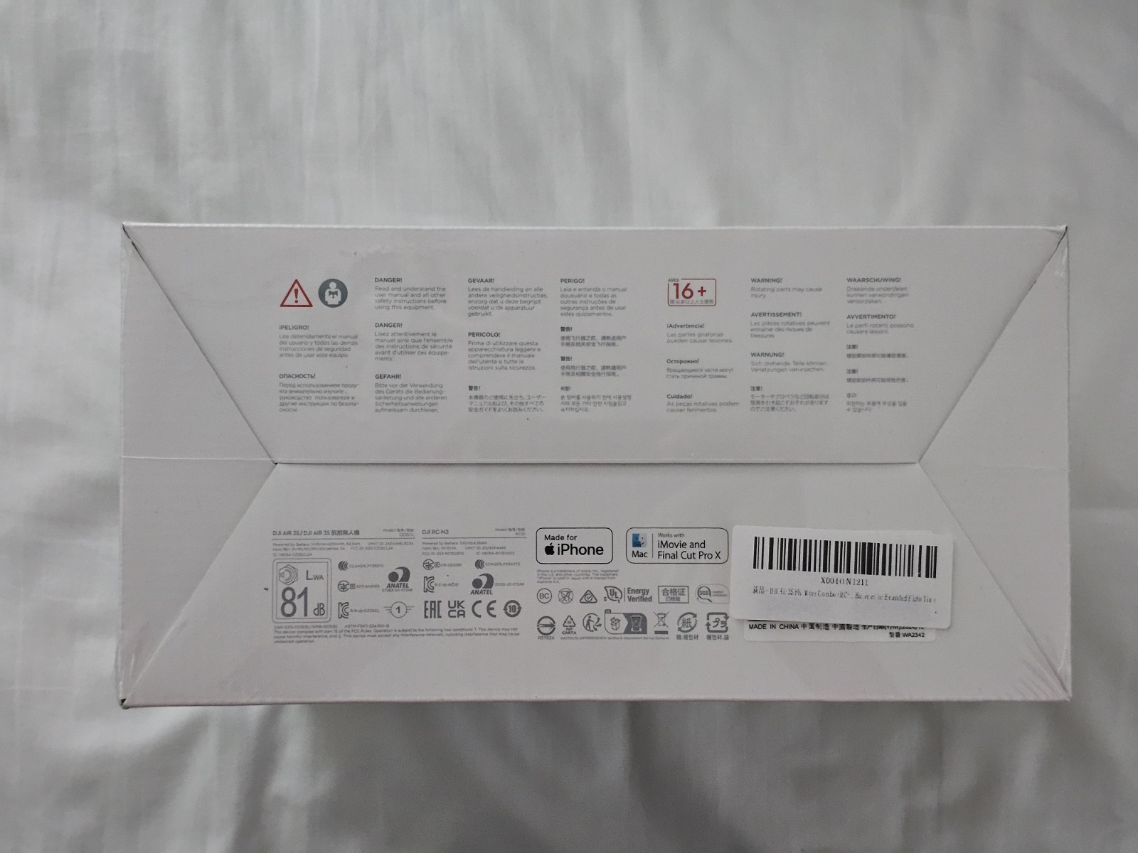 DJI Air 3S Fly More Combo DJI RC-N3