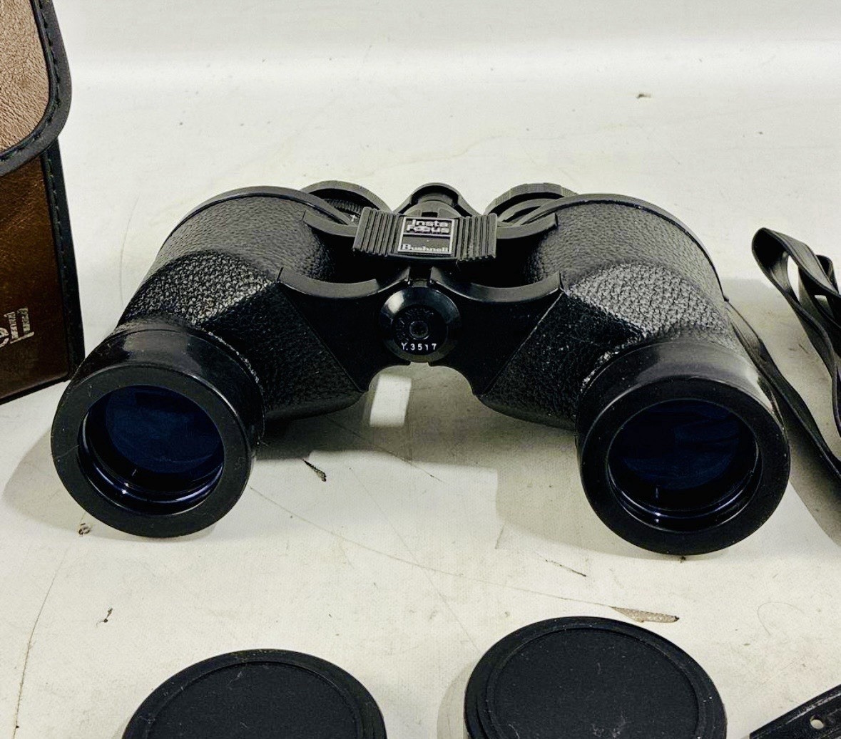 Vintage Bushnell Binoculars Sportview INSTA-FOCUS 7×35 With Case and Strap