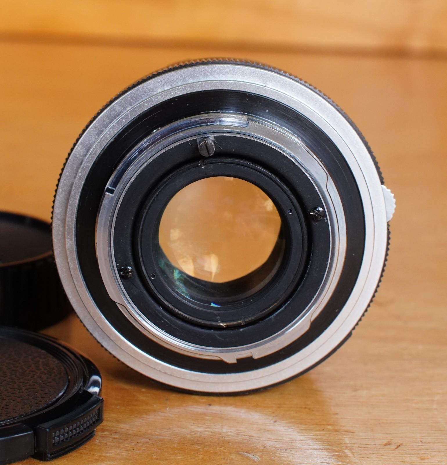 Genuine Minolta Auto Rokkor PF 55mm F2.0 Prime Lens Good Condition KE