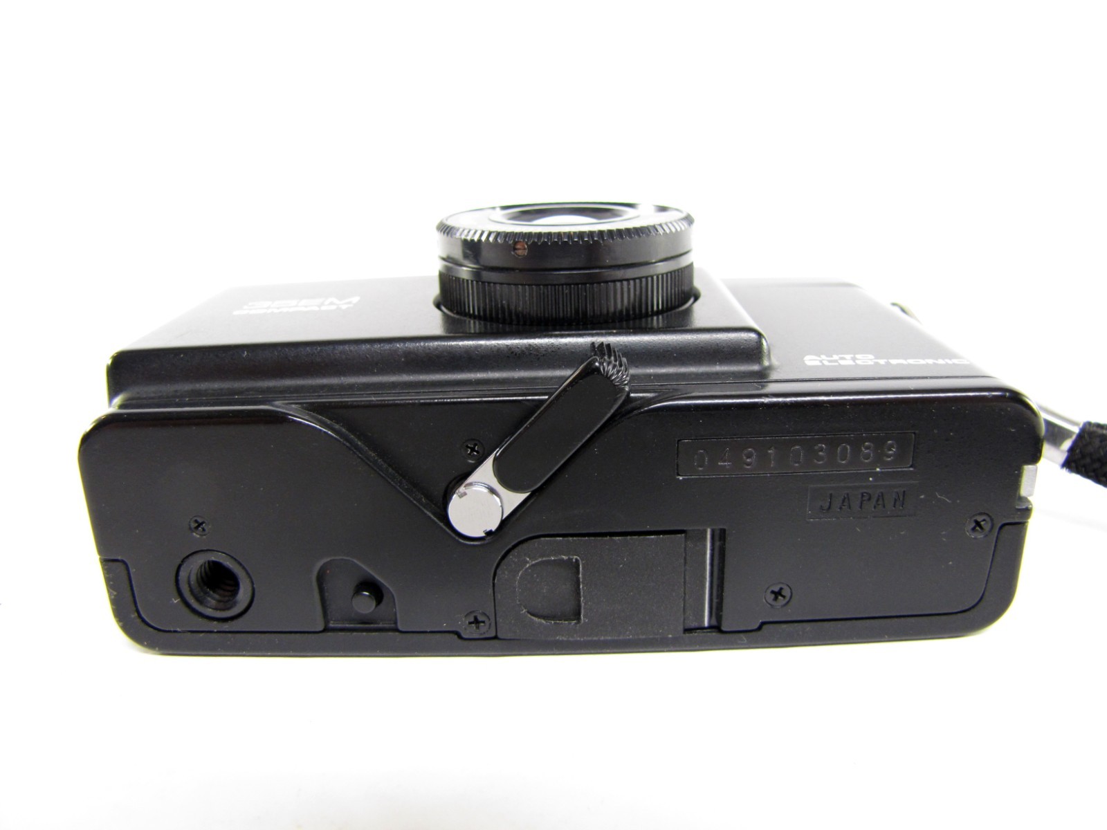 Vivitar 35EM Black Auto Exposure Built-In Light Meter 35mm Compact FILM Camera