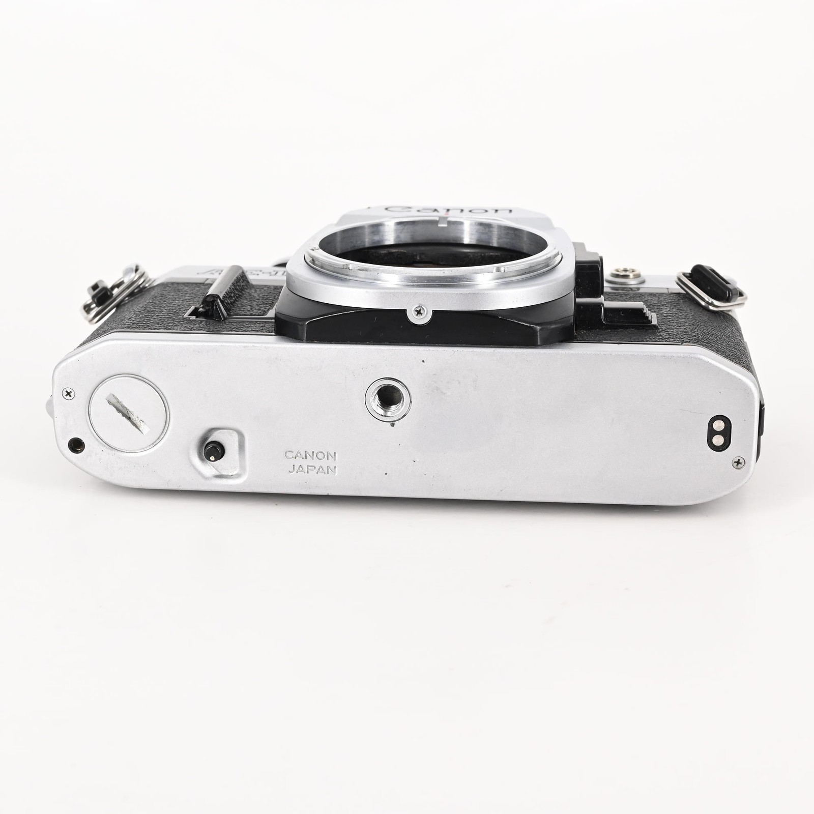 Canon AE-1 SLR Film Camera Body Chrome AE1 *Read #527