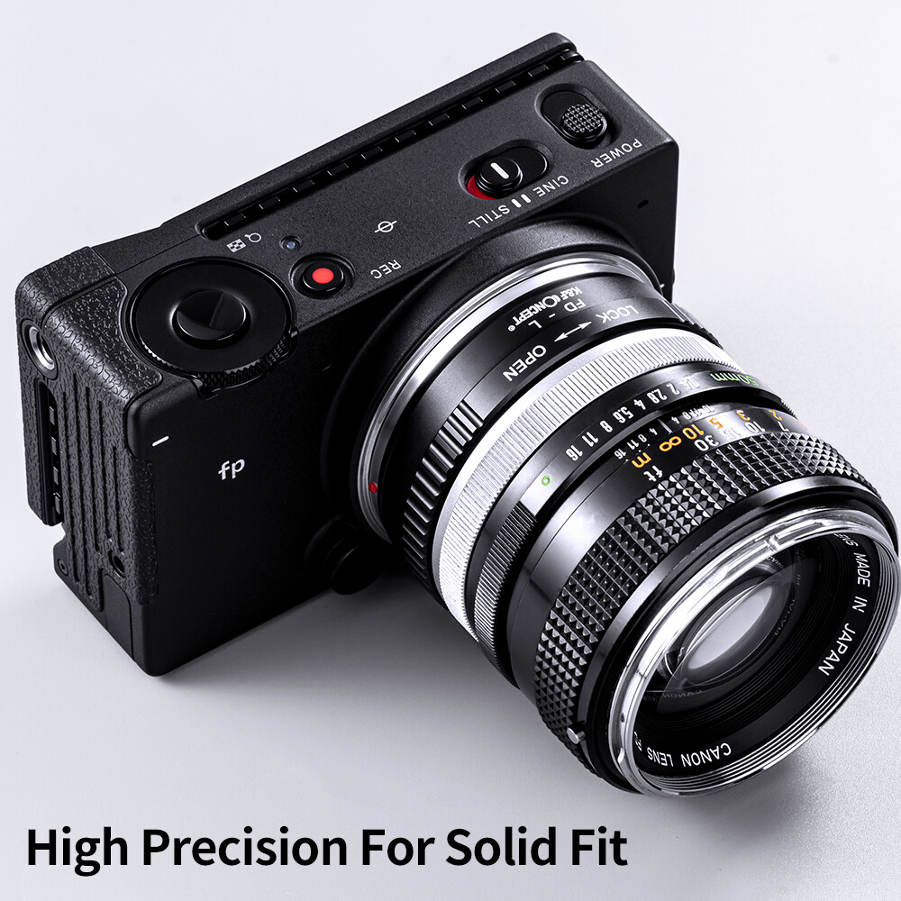 K&F Concept Lens Adapter For Canon FD&FL 35mm Lens to Leica L Mount Camera Body