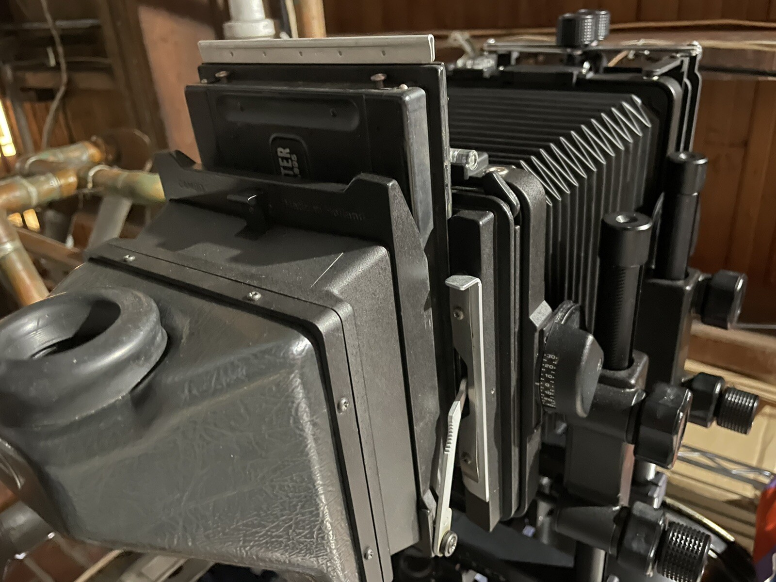 Wetplate or Dry Plate (J Lane) holder for full 4×5” plates- improved design
