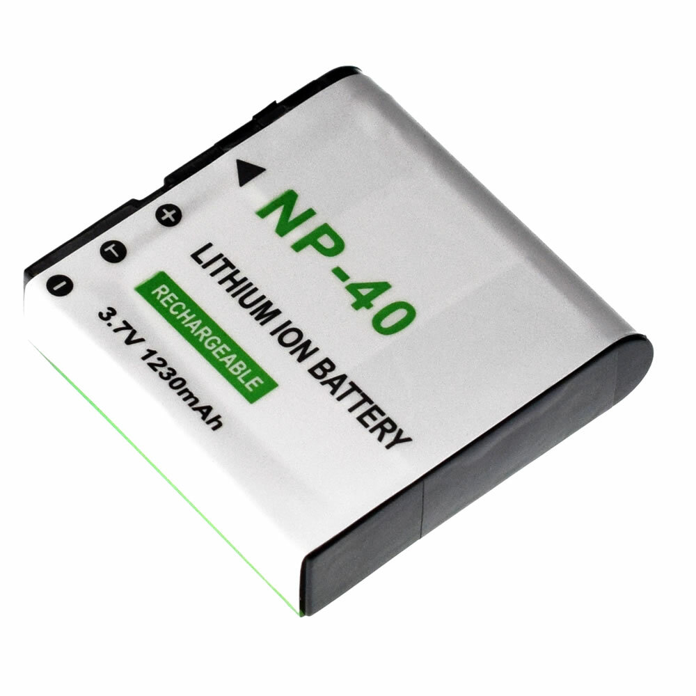 1250mAh Camera Battery for Casio NP-40 NP-40DCA NP-40DBA DLI-202 BENQ E610 E520