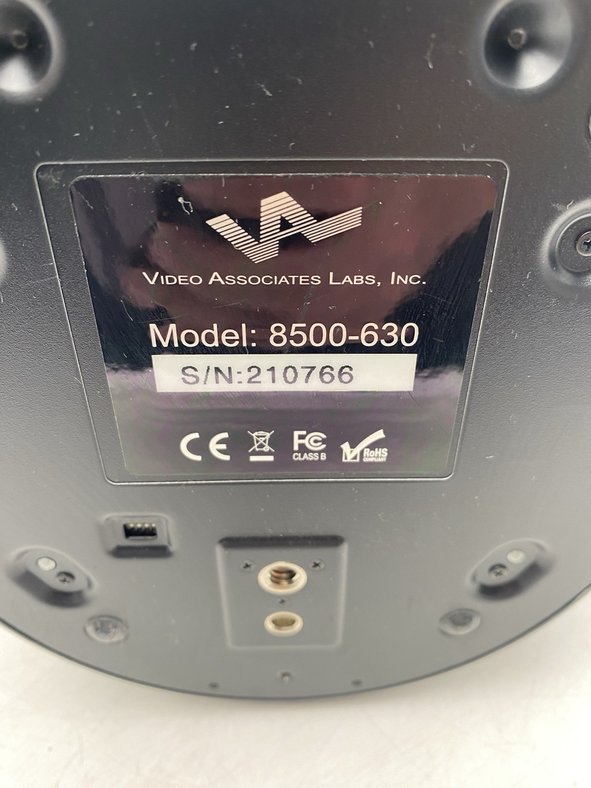 VAL Cam PTZ Camera System 8500-630 No Flash No AC Adapter