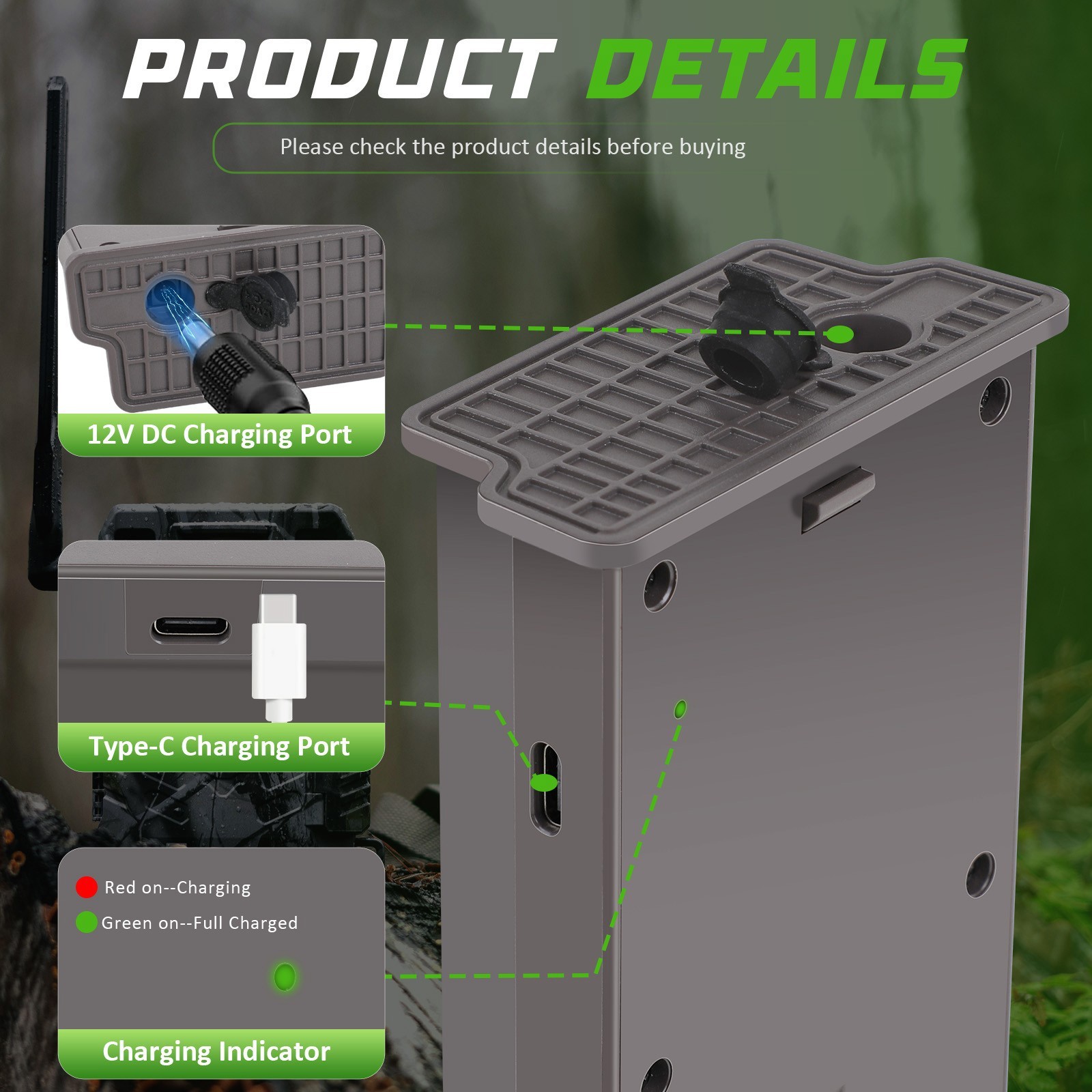 ❤️7000mAh Lipo Lithium Battery Pack For TACTACAM Reveal X Gen 3.0, 2.0, X, X Pro