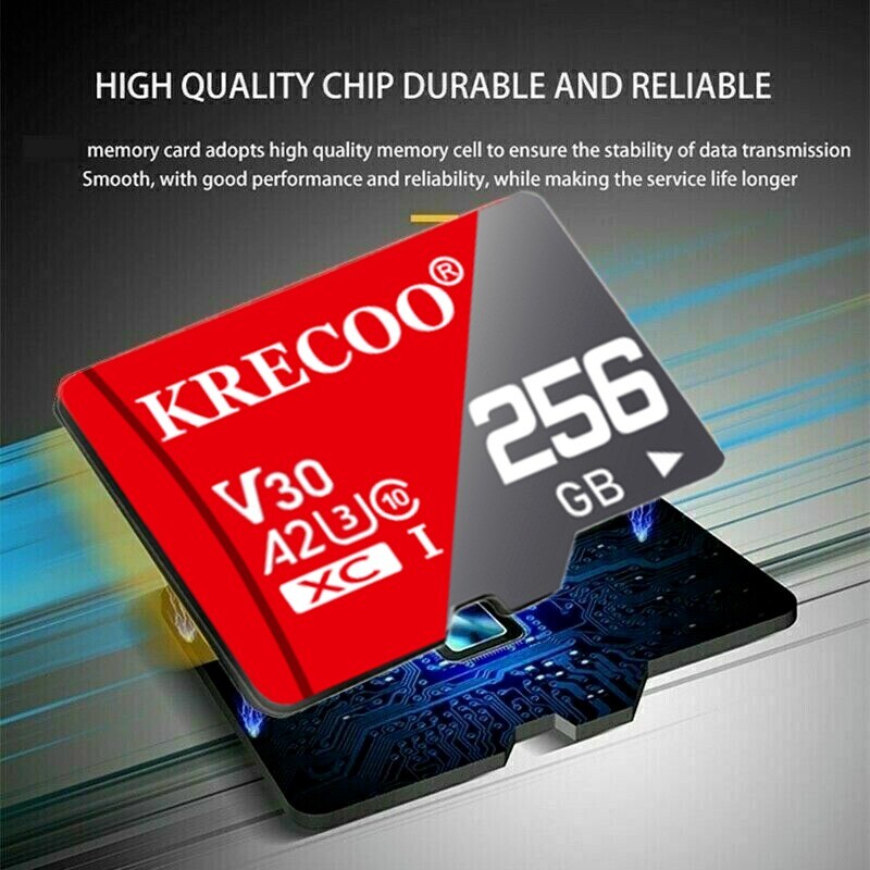Ultra Memory SD Card 256GB UHS-I Class 10 4K Card with Adapter Speed 325Mb/s Lot