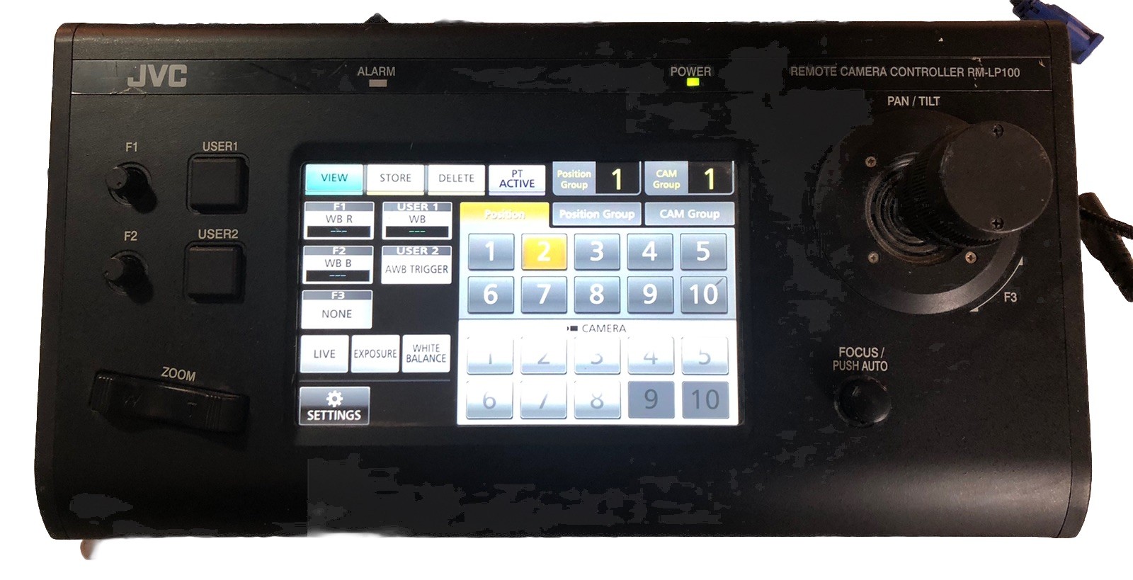JVC rm-lp100 ptz camera remote panel for upto 100x IP and other cameras IP Cont