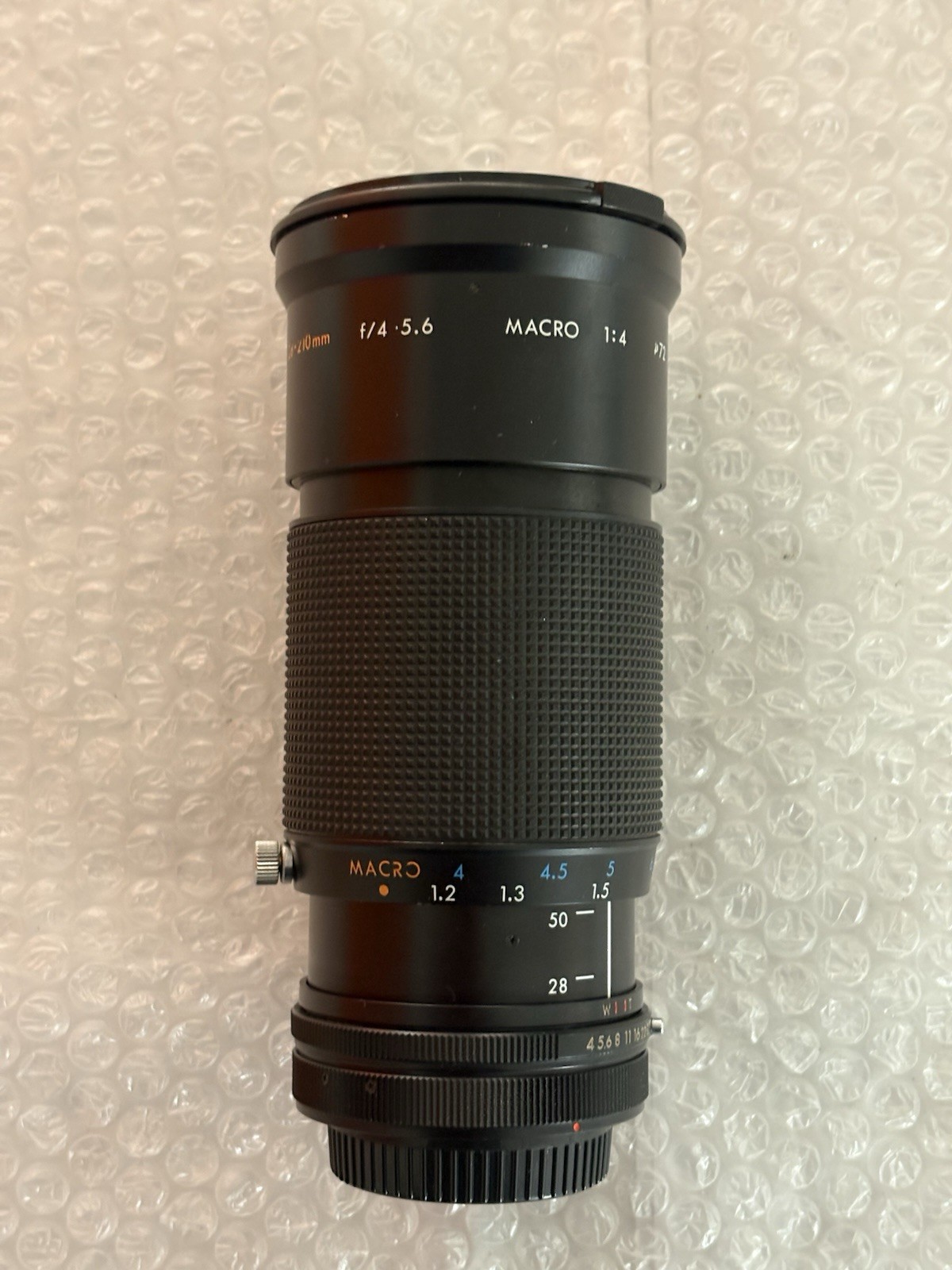 Kiron 28-210mm f/4-5.6 Telephoto Macro MC KINO Precision Zoom Lens Canon FD