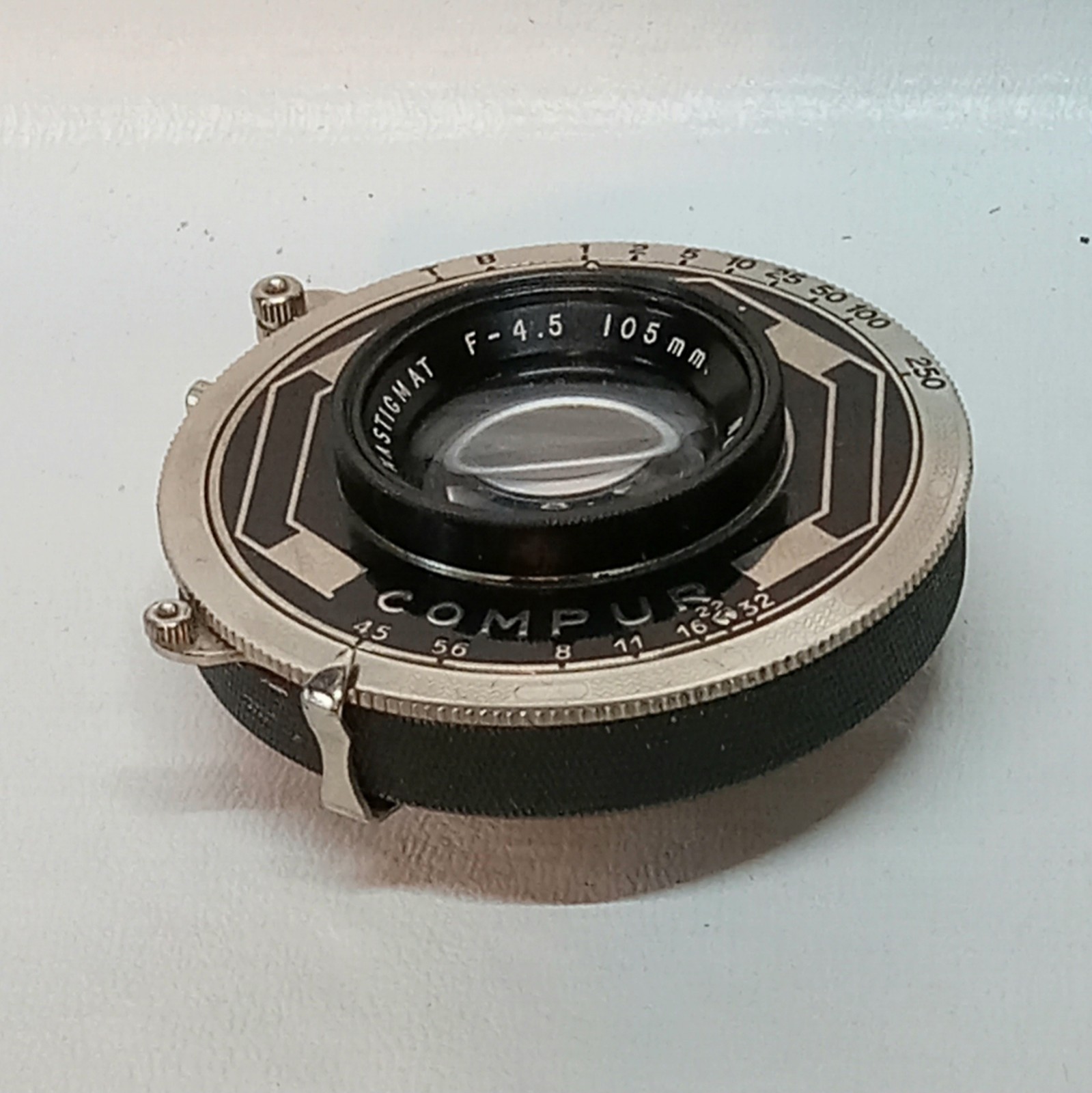 Kodak Anastigmat 105mm f/4.5 Lens with Kodak Compur Shutter