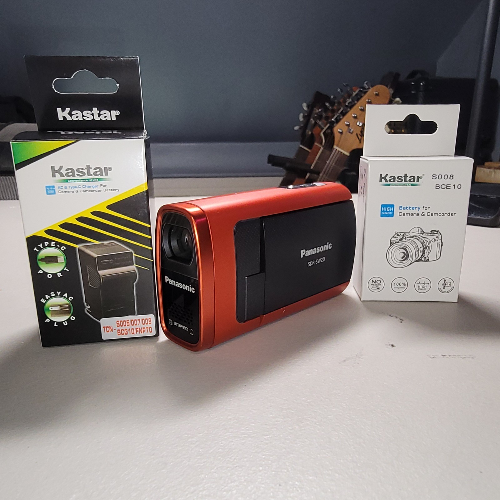 Panasonic SDR-SW20 12.0MP Underwater Camcorder Tested W/New Batt & Charger