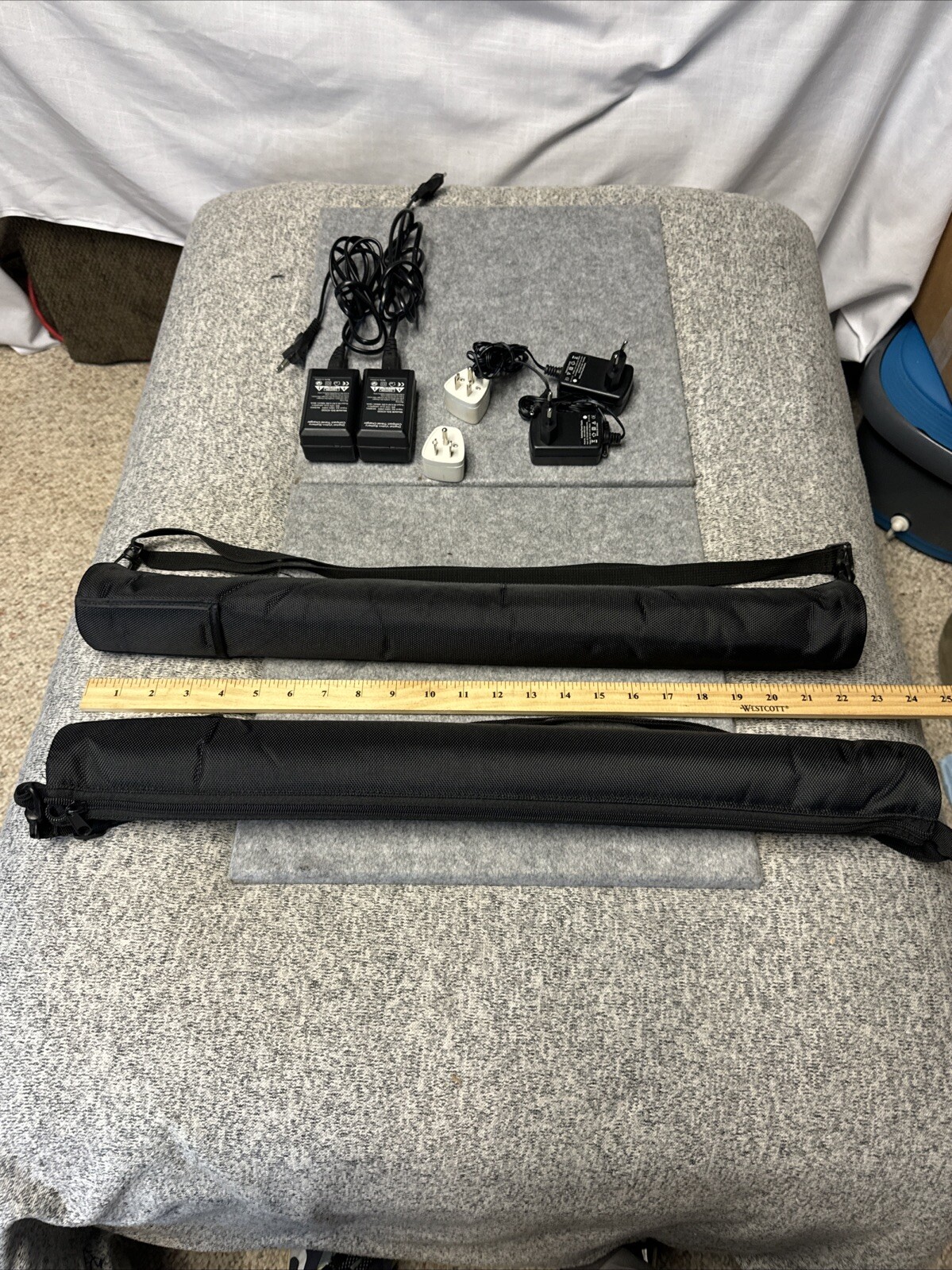 PERGEAR Icelight Magic Tube Handheld Photography Light(s) Two MTL-900 + Extras