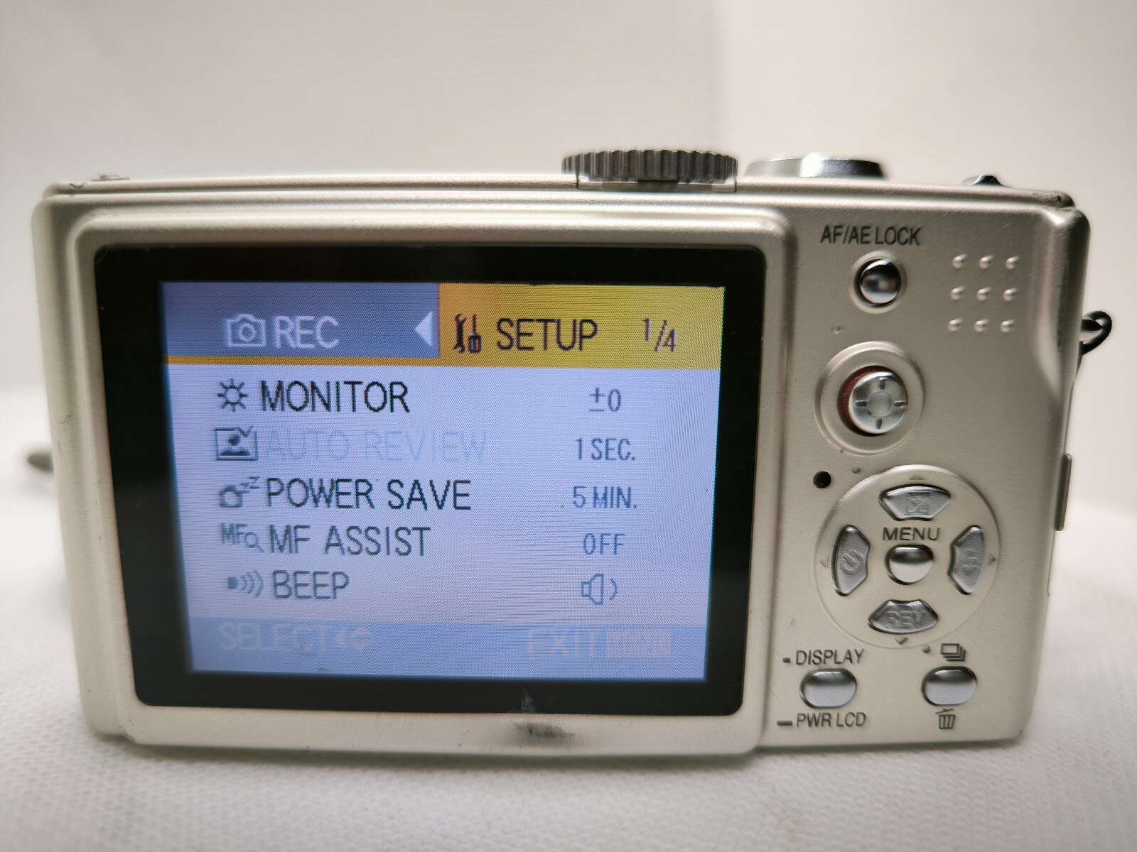 CAMERA PANASONIC LUMIX DMC-LX1 8.4MP Silver