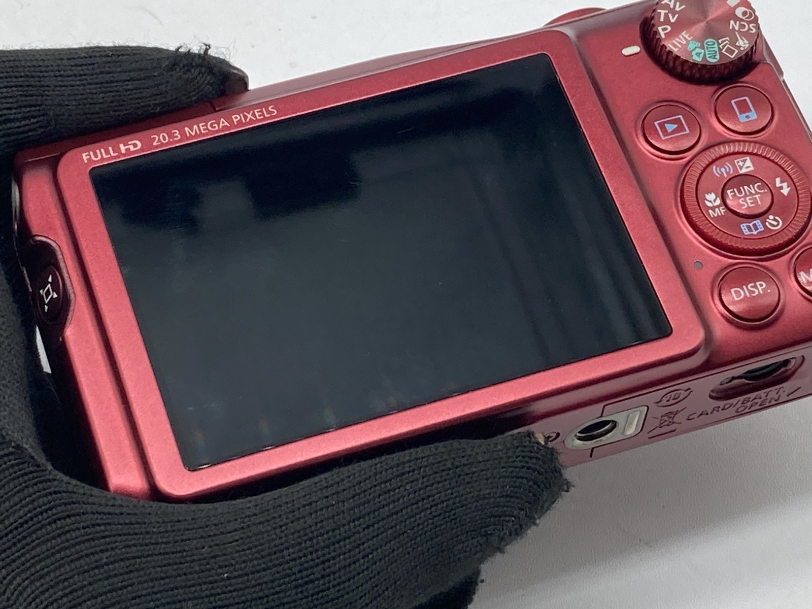 Excellent Canon PowerShot SX710 HS red 20.3 MP Digital Camera 3832