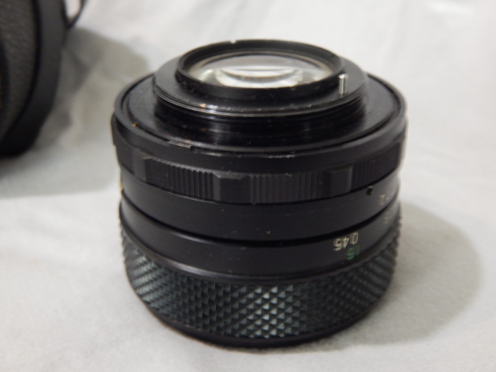 EBC Fujinon 1:1.8 f=55mm Japan in Takumar 35/28 Snap Case