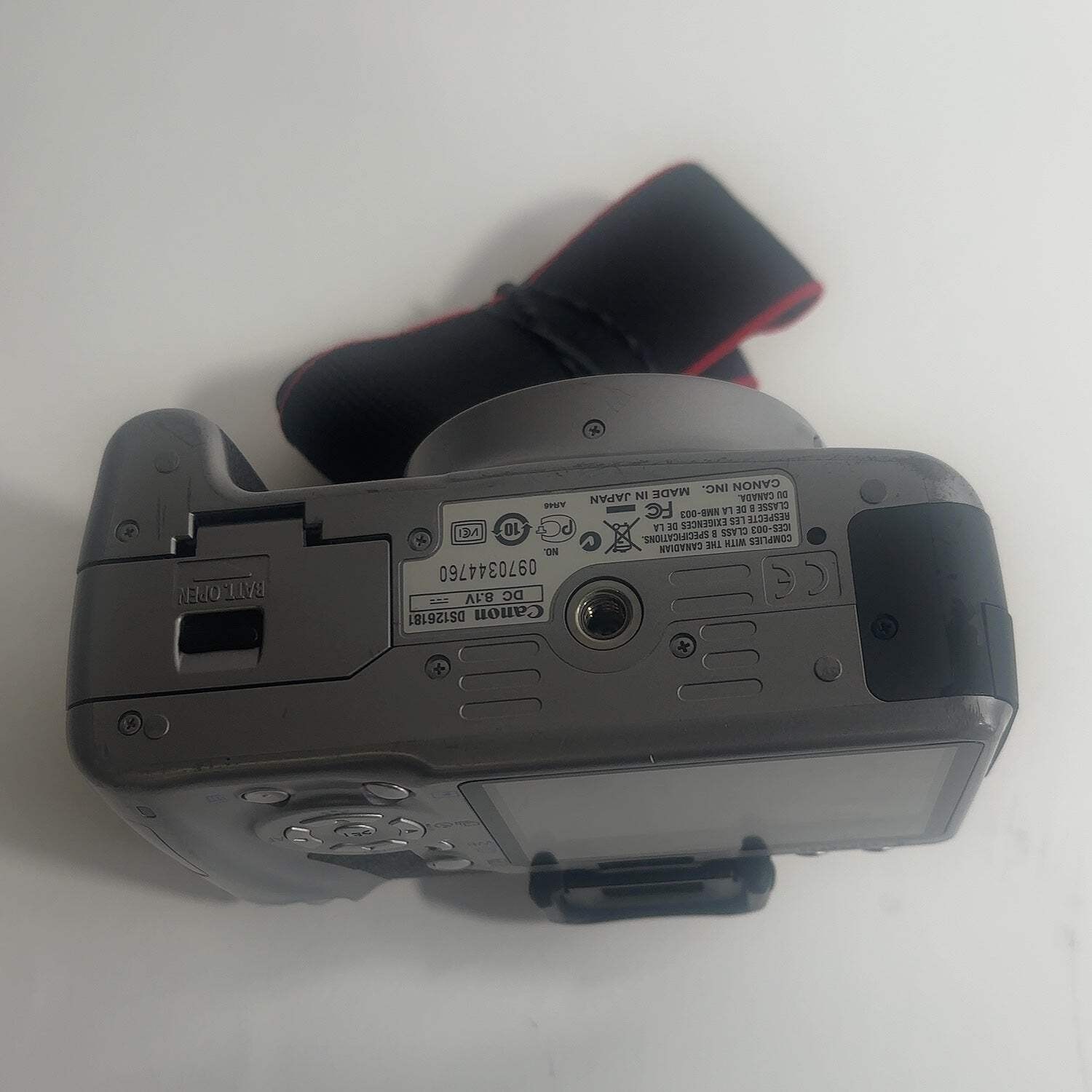 Canon EOS Rebel XSi 12.2MP Digital SLR DSLR Camera