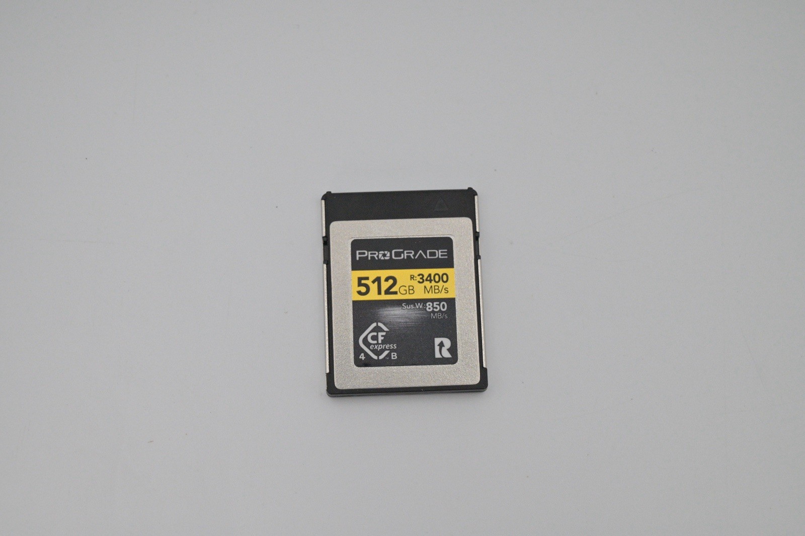 ProGrade Digital CFexpress 4.0 Type B GOLD 512GB Memory Card Max Read 3400MB/s