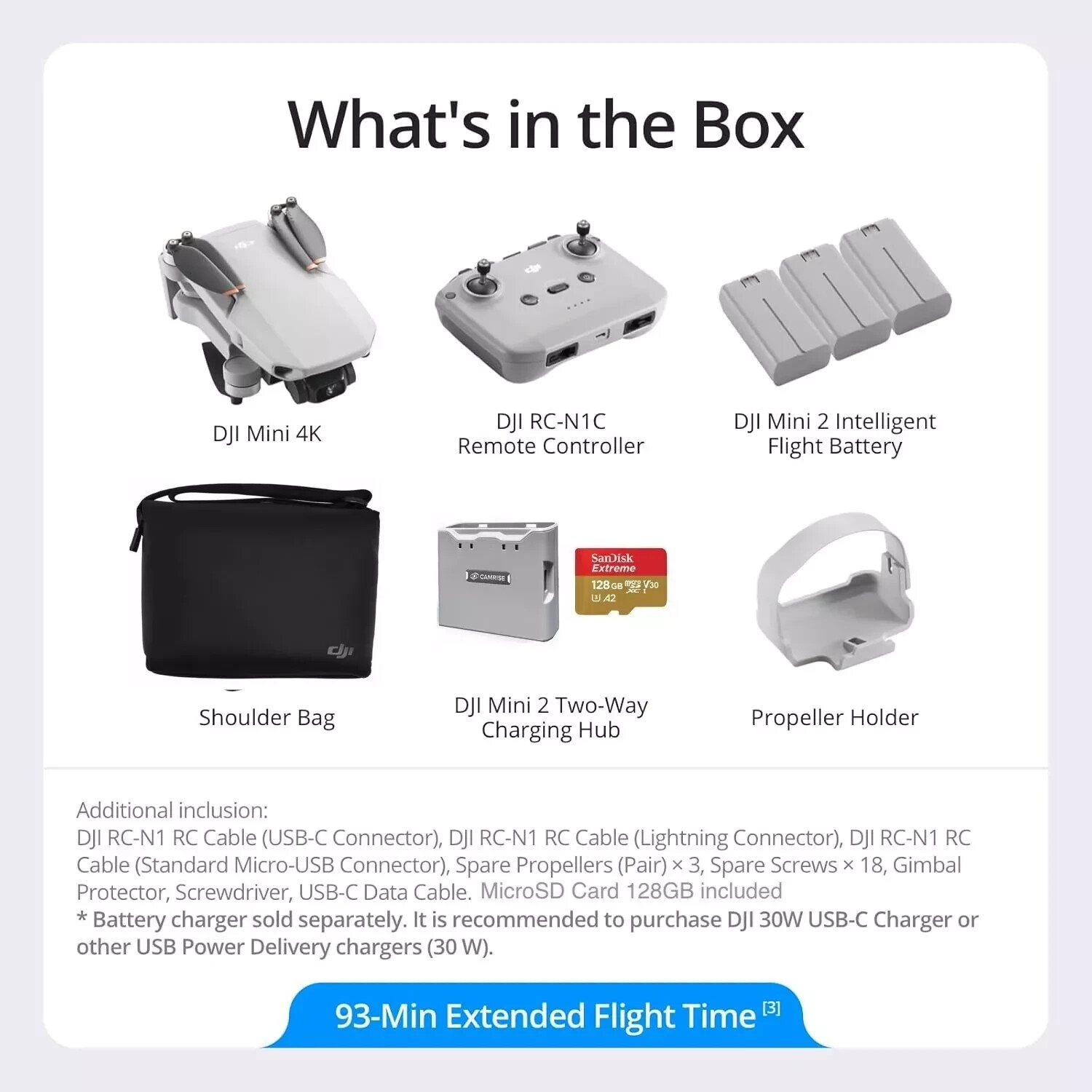 DJI Mini 4K Drone 3 Battery Ready To Fly Vlogger Combo – Certified Refurbished