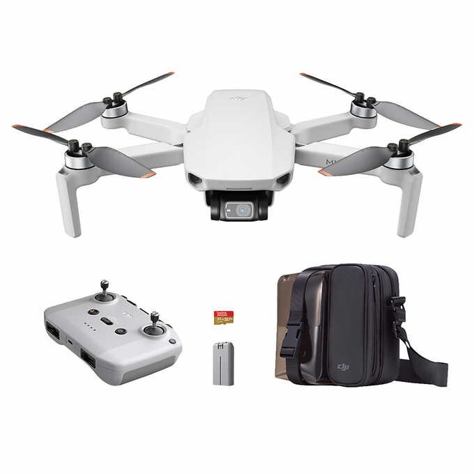 DJI Mini 2 Drone Aerial Camera Bundle 4K Camera 31 min flight, 10km Transmission