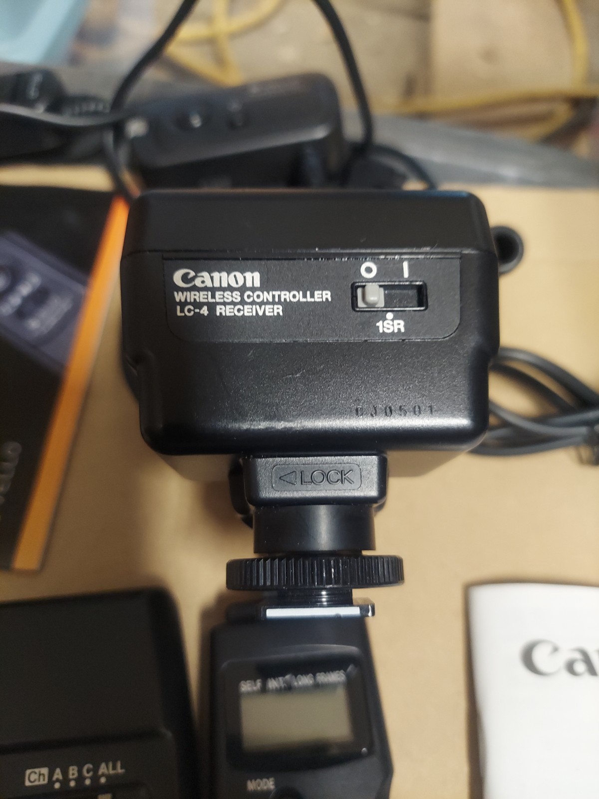 Lot Of Canon Nikon Vello DSLR Camera Accessories LC-4/ TC-80N3/ DR-3/ Free Wave