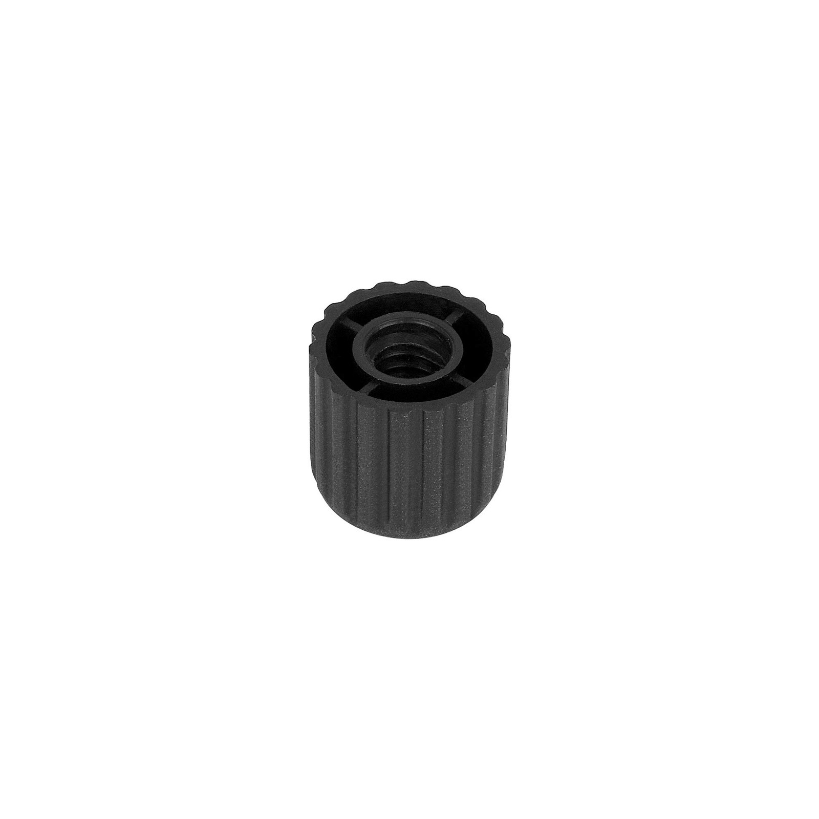 6 PCS 1/4 Inch Female Screw Thread Plastic Nuts Caps Top Light Stands Tripod