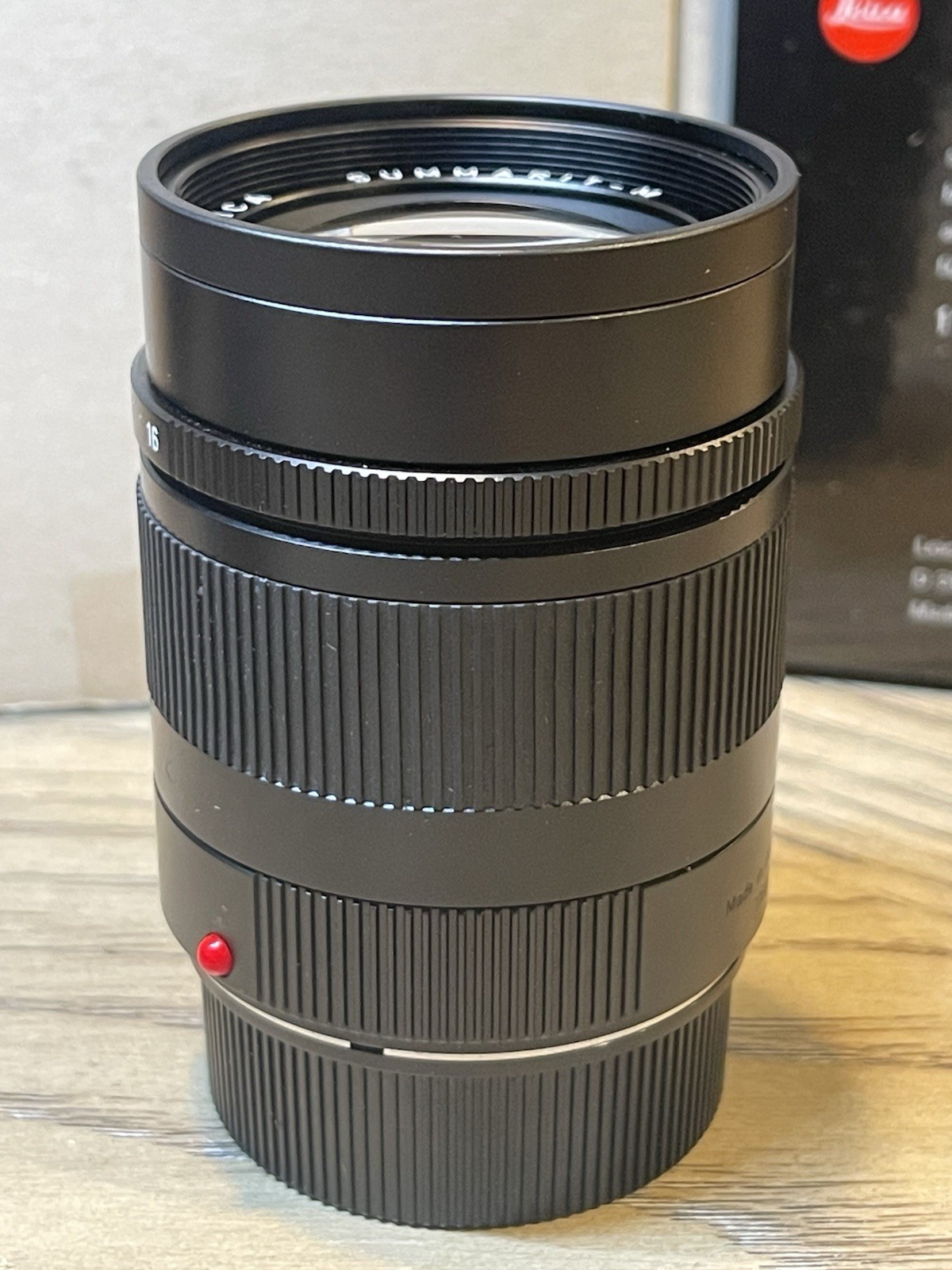 [Open Box] Leica 90mm f2.5 Summarit-M E46 6-Bit Lens #11646 Boston Seller