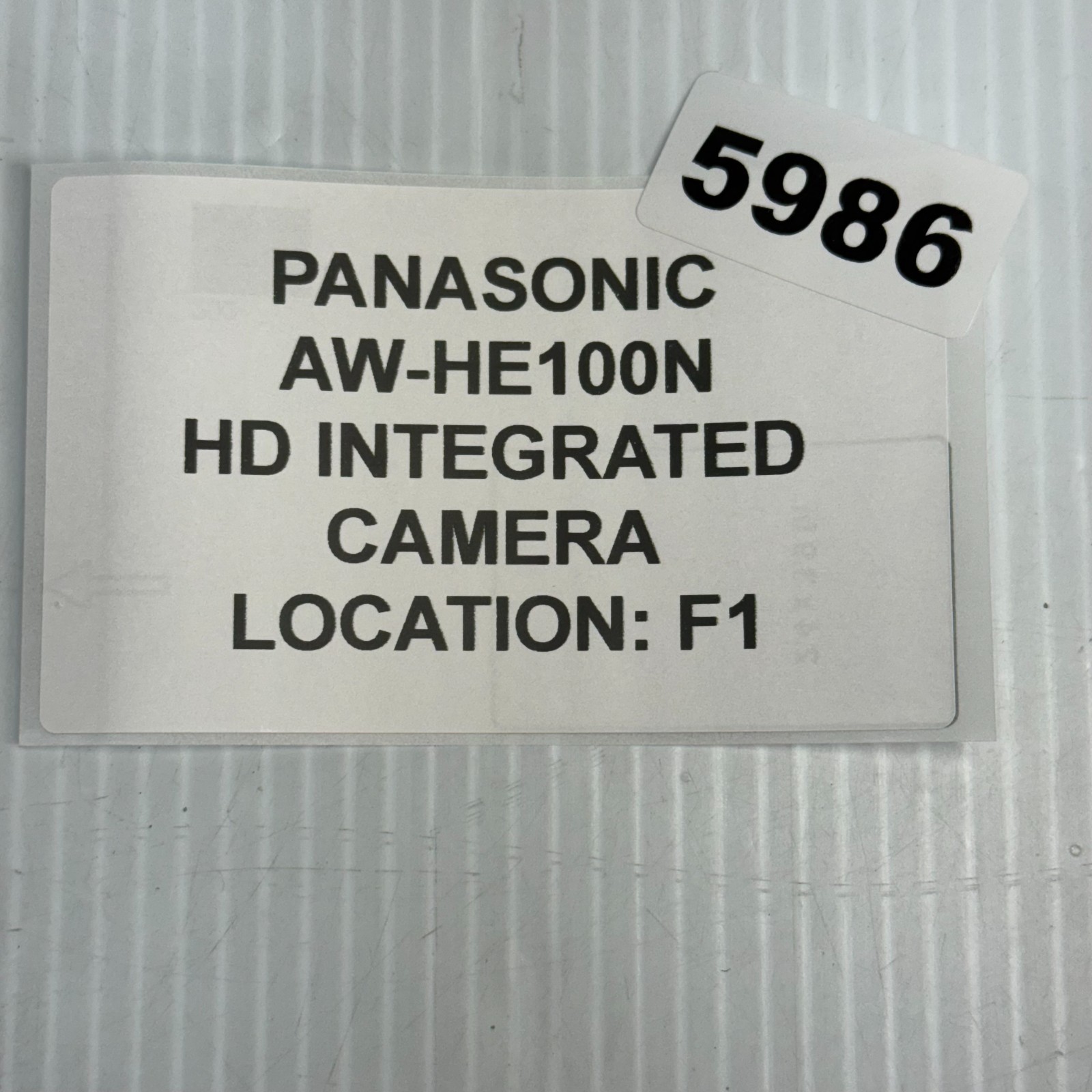 Panasonic AW-HE100N HD Integrated PTZ Camera – Power Tested Only
