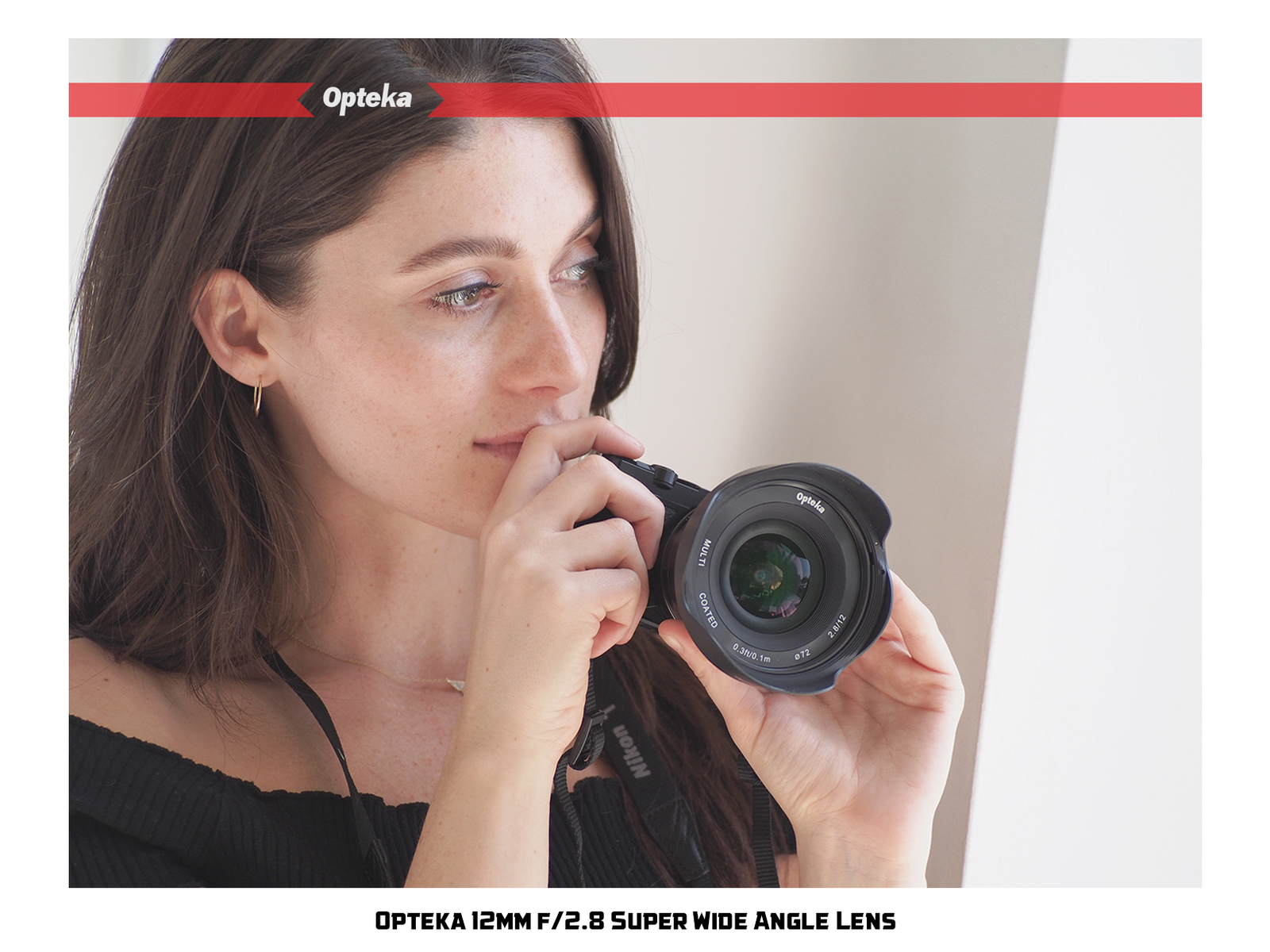 Opteka 12mm f/2.8 Manual Wide Angle Lens for Nikon 1 J5 J4 J3 J2 J1 S2 S1 V3 V2