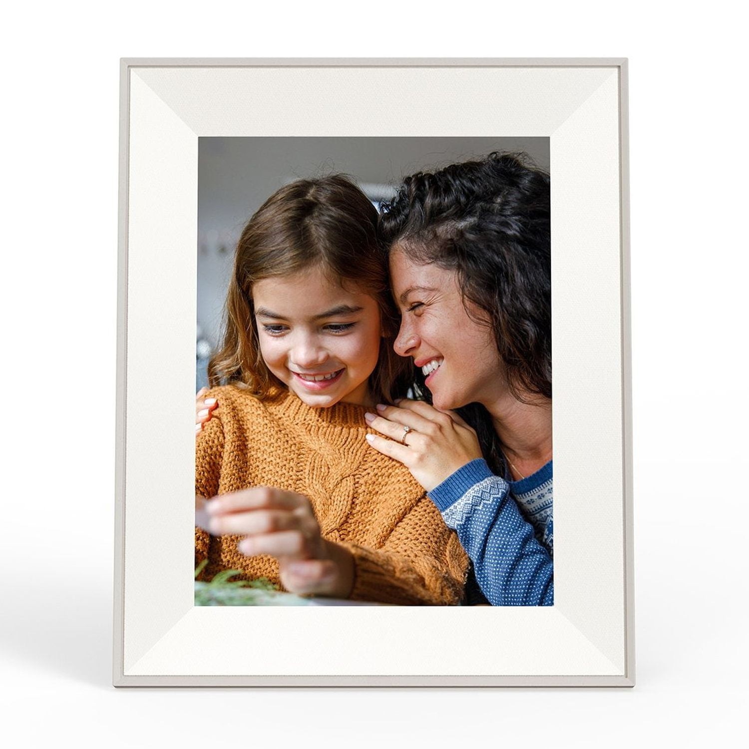 Aura 12″ Aspen Digital Photo Frame -Gray