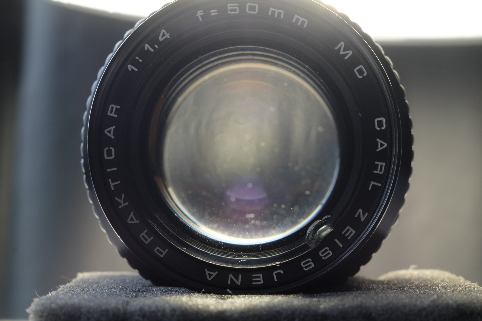 Carl Zeiss Jena PRAKTICAR 1.4/50mm for PRAKTICA B “AS IS”