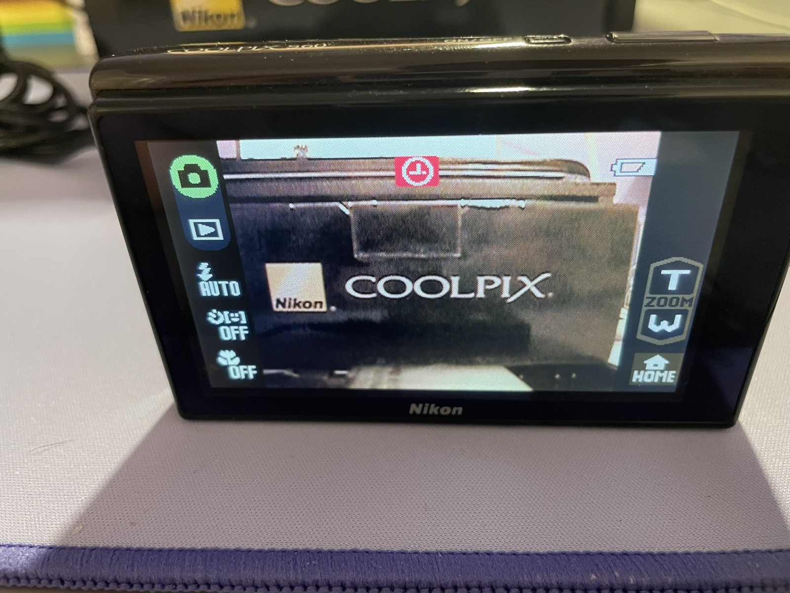 Nikon COOLPIX S60 10.0MP Digital Camera – Burgundy