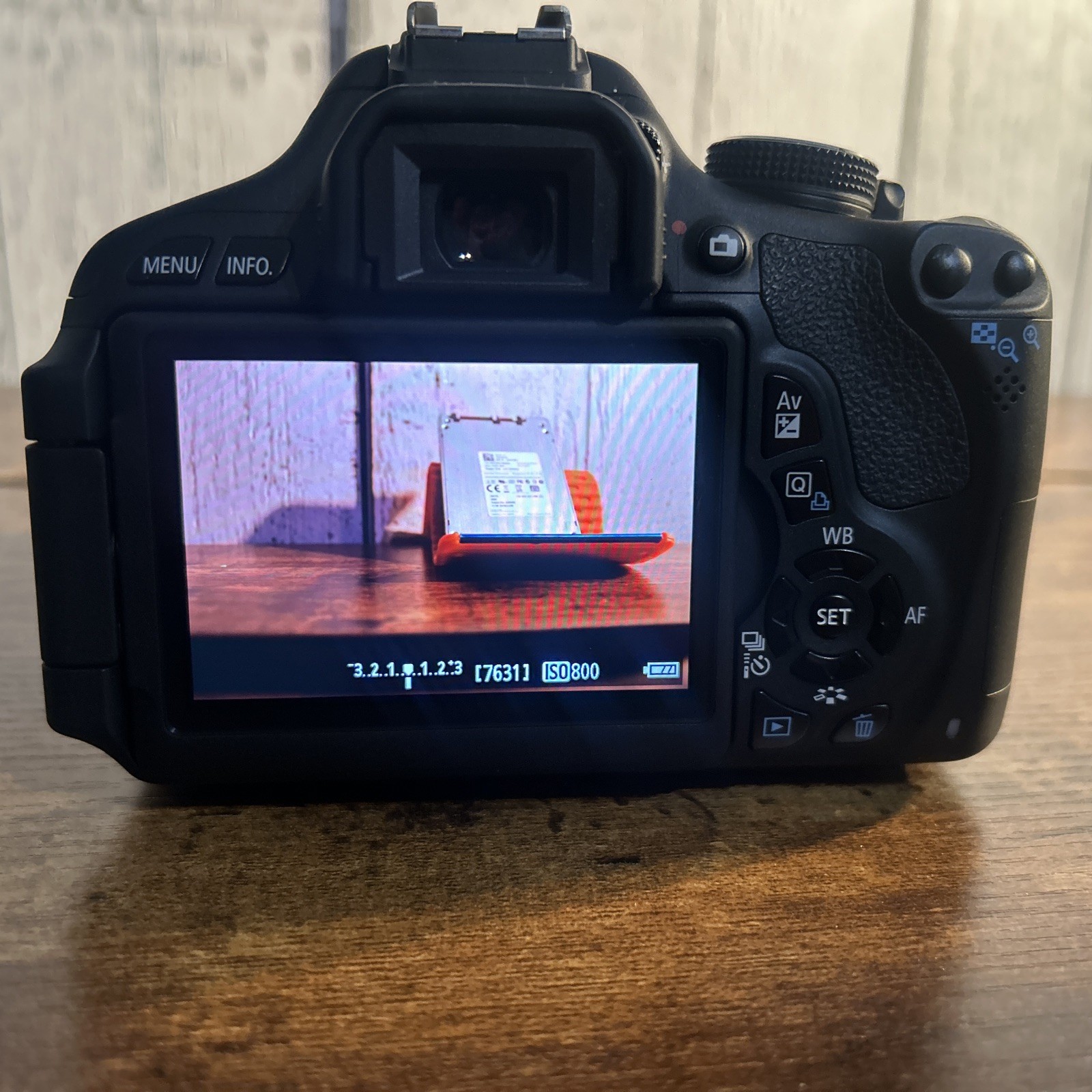 Canon EOS Rebel T3i 18.0MP Digital SLR Camera w/ 18-55mm Lens