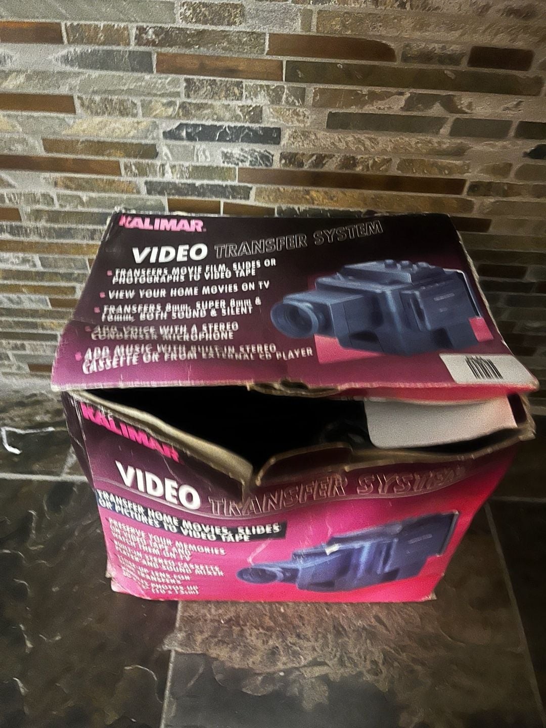 Kalimar Video Transfer System with Built-In Stereo Cassette Player and Sound Mix