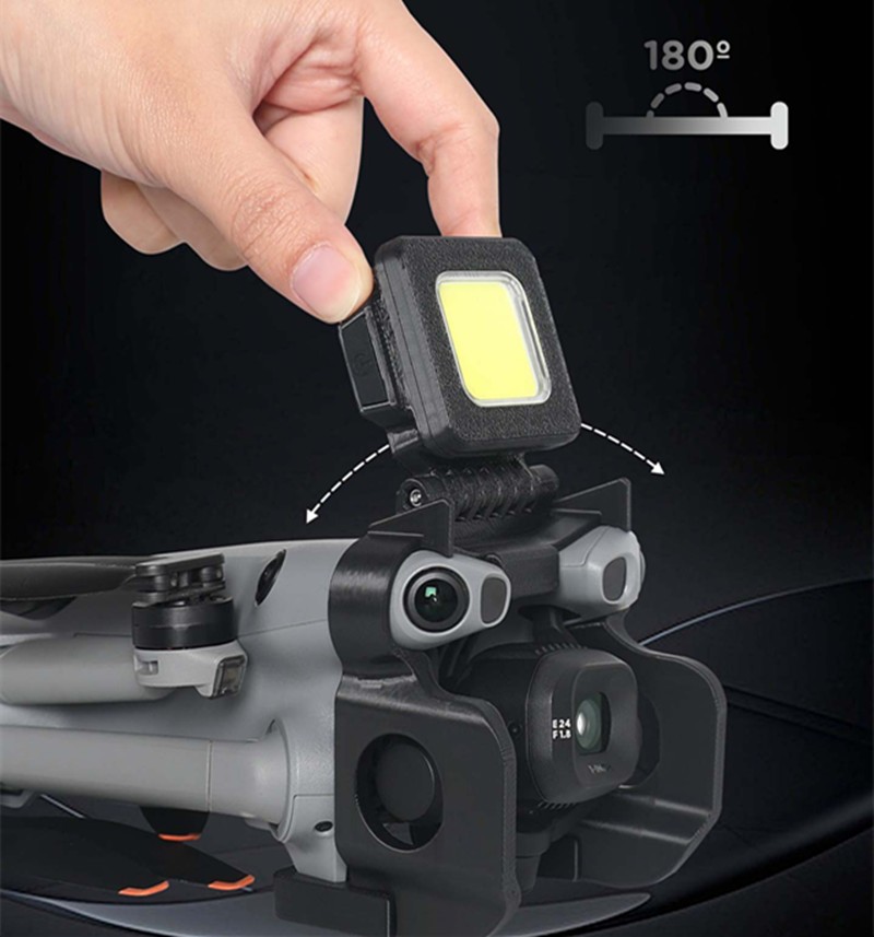 For DJI Mini 5 Pro Drone Gimbal Guard Protector Bumper w/ LED Light Accessories
