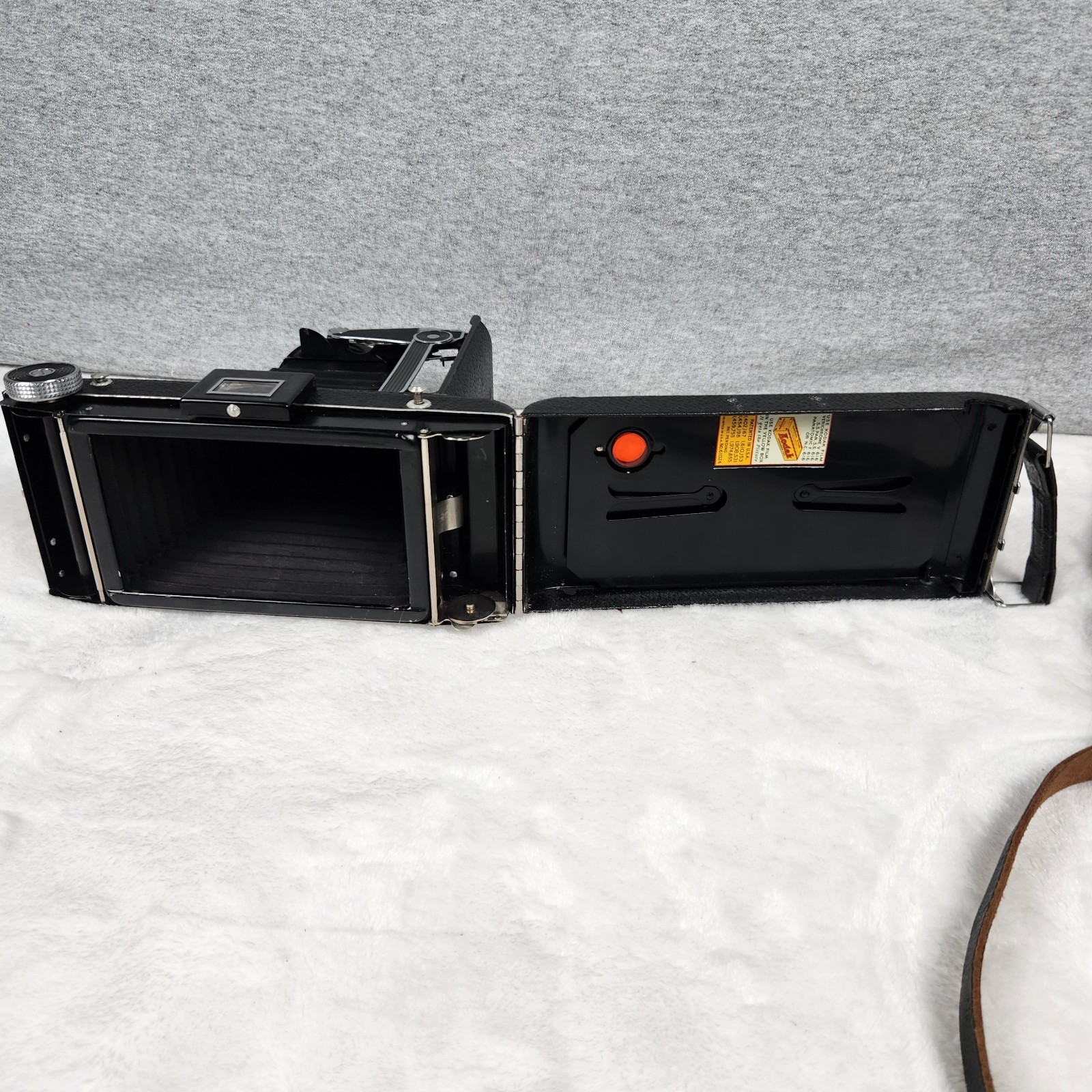 Vintage Kodak Six-16 Art Deco Folding Camera Kodak Doublet Lens 616 Film Rare