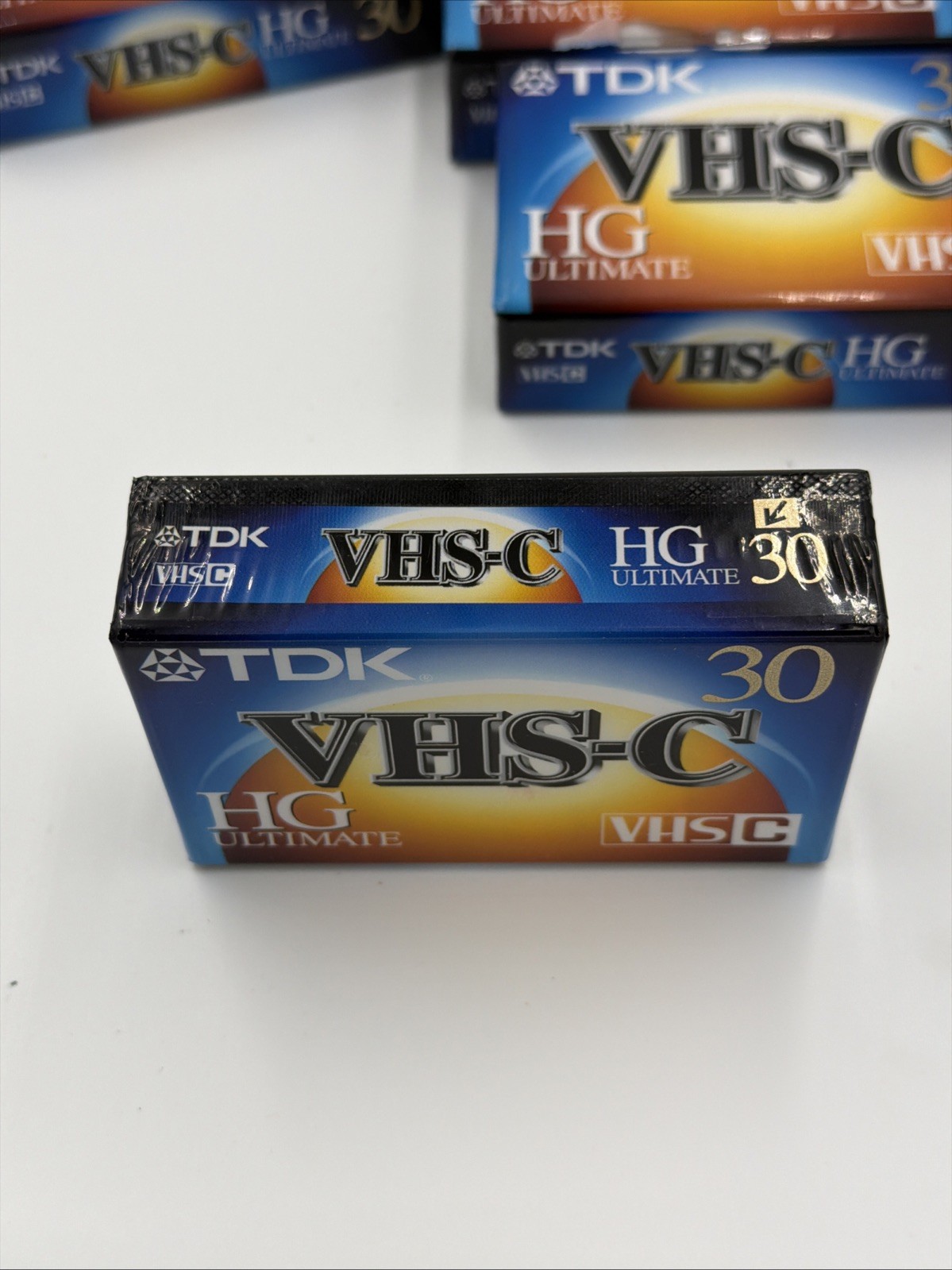 Lot of 5 New TDK TC30 Blank VHS-C Camcorder Video Cassette Tape HG Ultimate