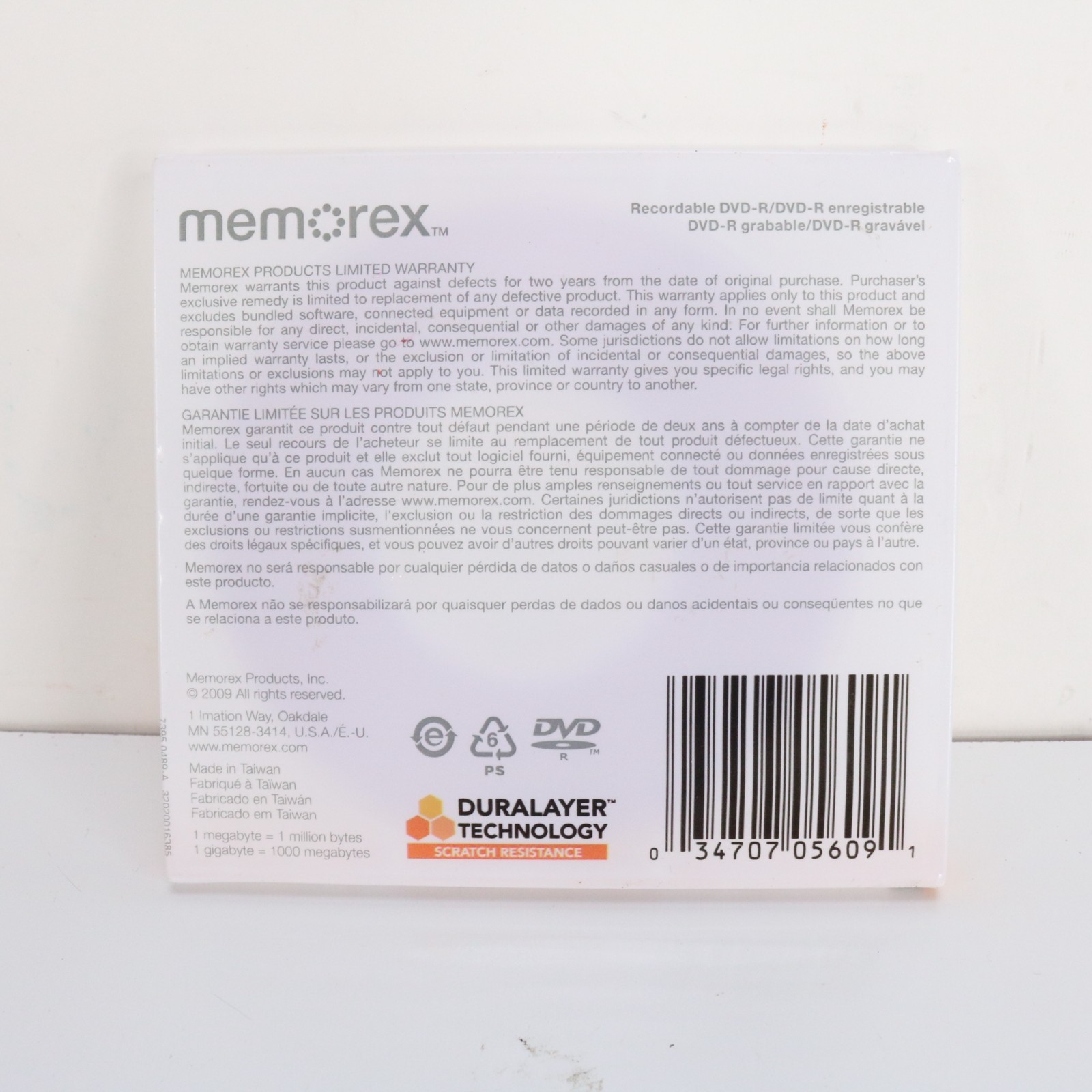 Memorex Mini DVD-R Recordable Disc * NEW Sealed * DVD Camcorder * 30 minutes
