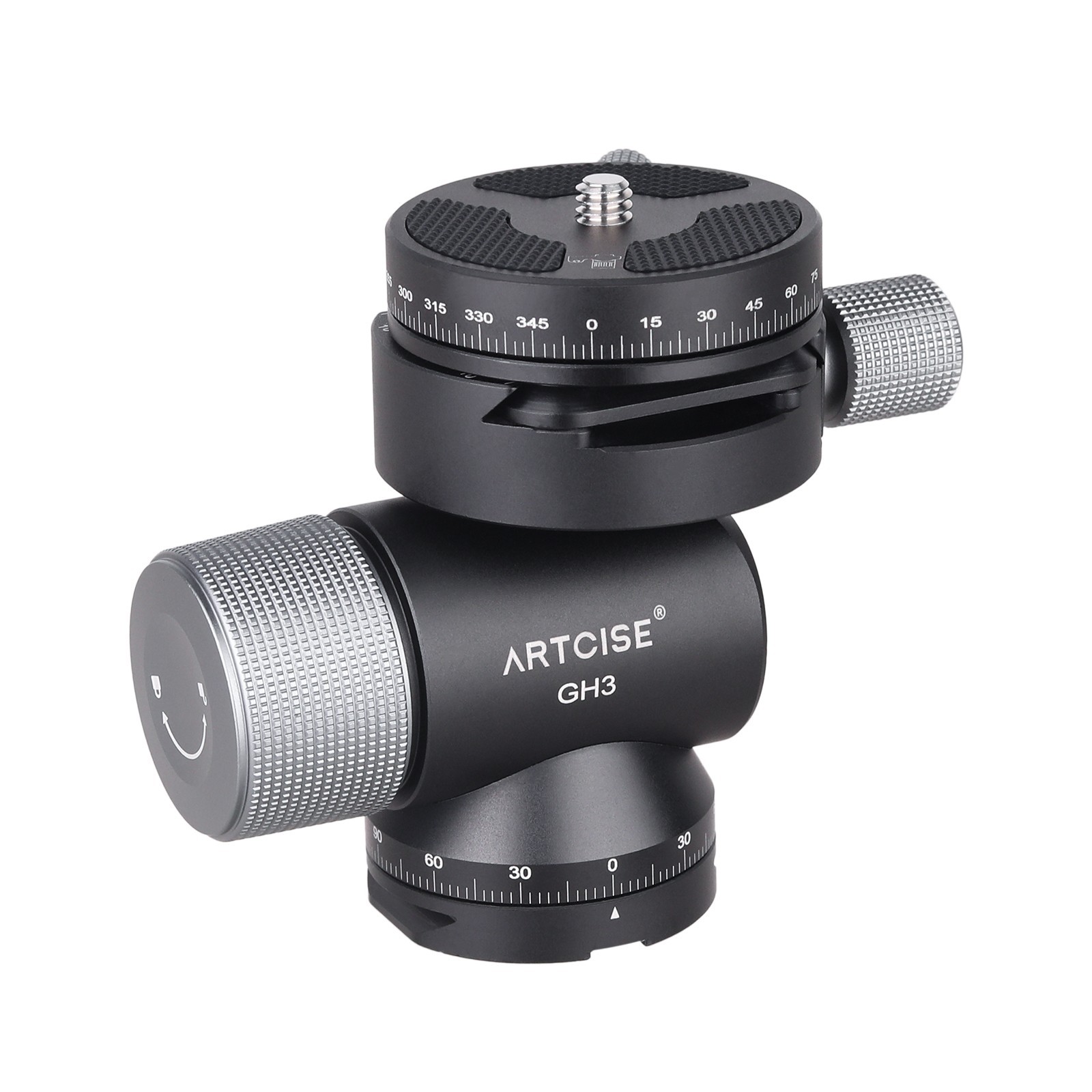 ARTCISE LB44 Panorama All metal Low Profile Tripod Head Ball head fr Camera DLSR