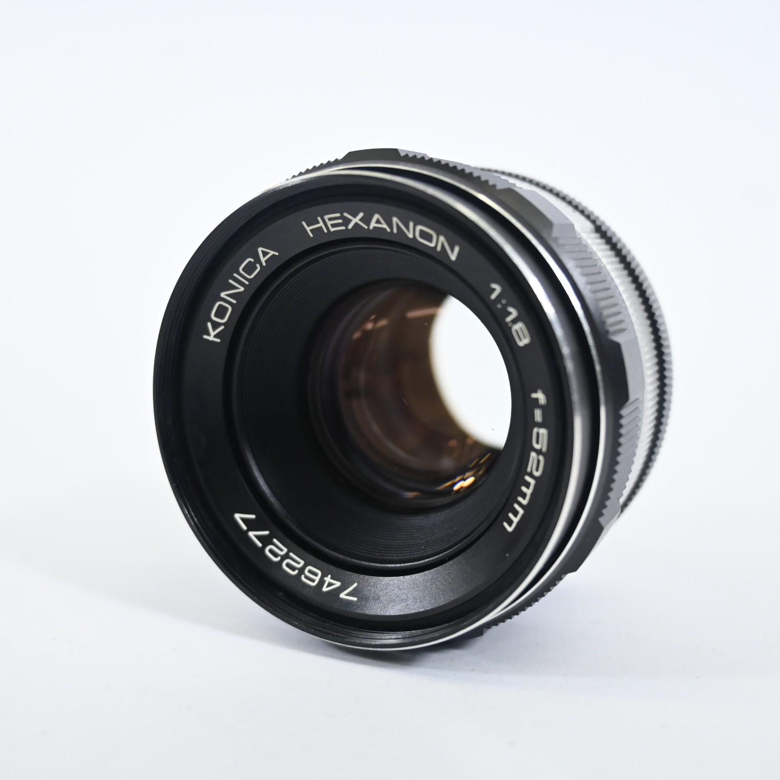 Konica Hexanon 52mm f/1.8 AR Mount Manual Focus Standard Lens